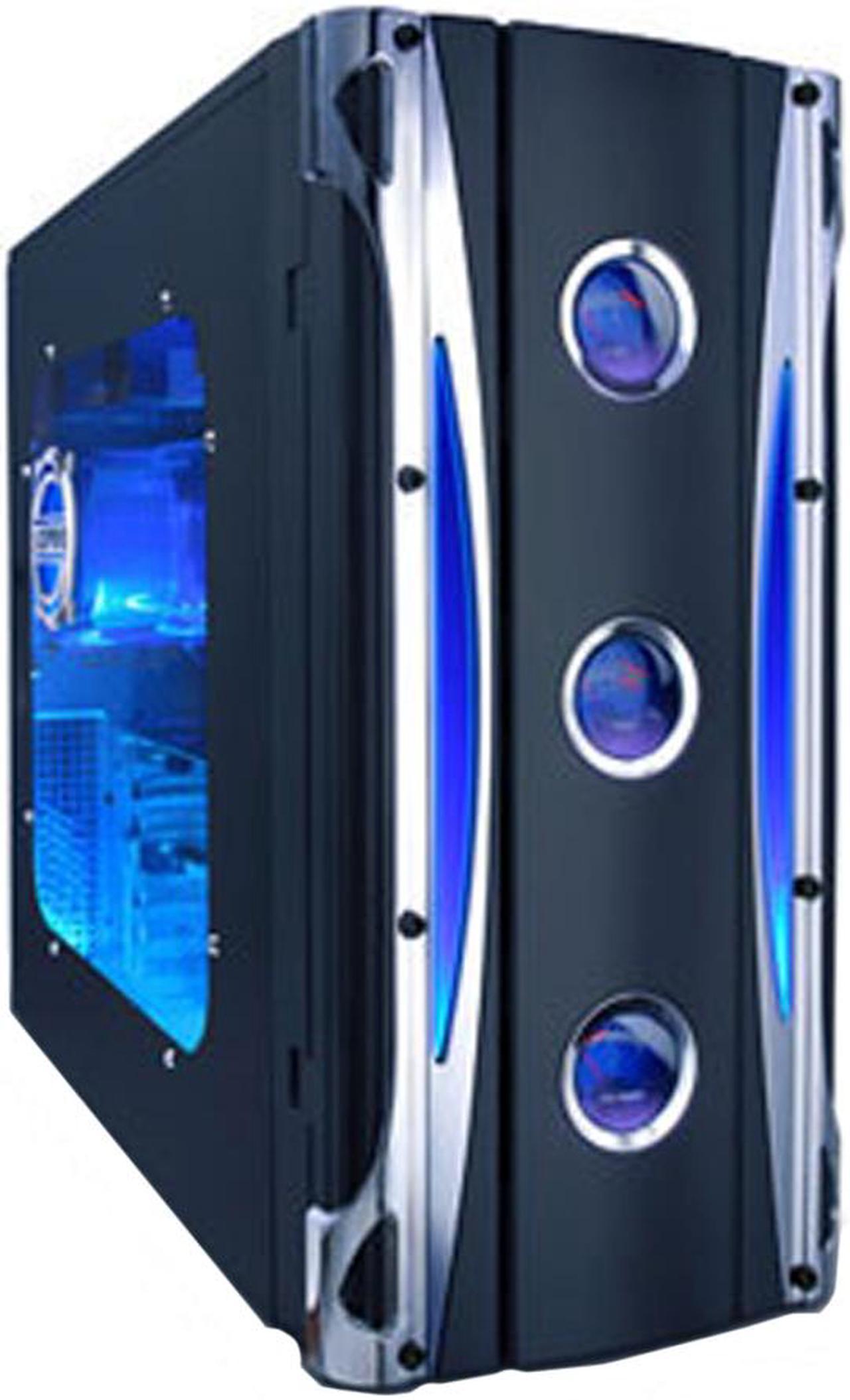 APEVIA X-CRUISER-BK Black Steel ATX Mid Tower Computer Case