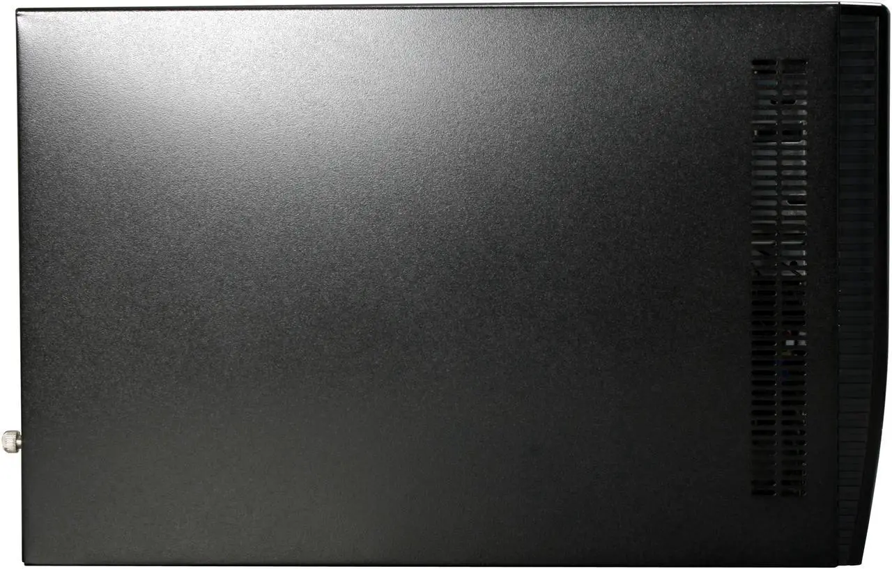 Alt view image 4 of 10 - APEVIA X-QPACK-NW-BK/420 Black Aluminum 1.0 w/ ABS plastic front panel Micro ATX Desktop Computer Case 420W Power Supply