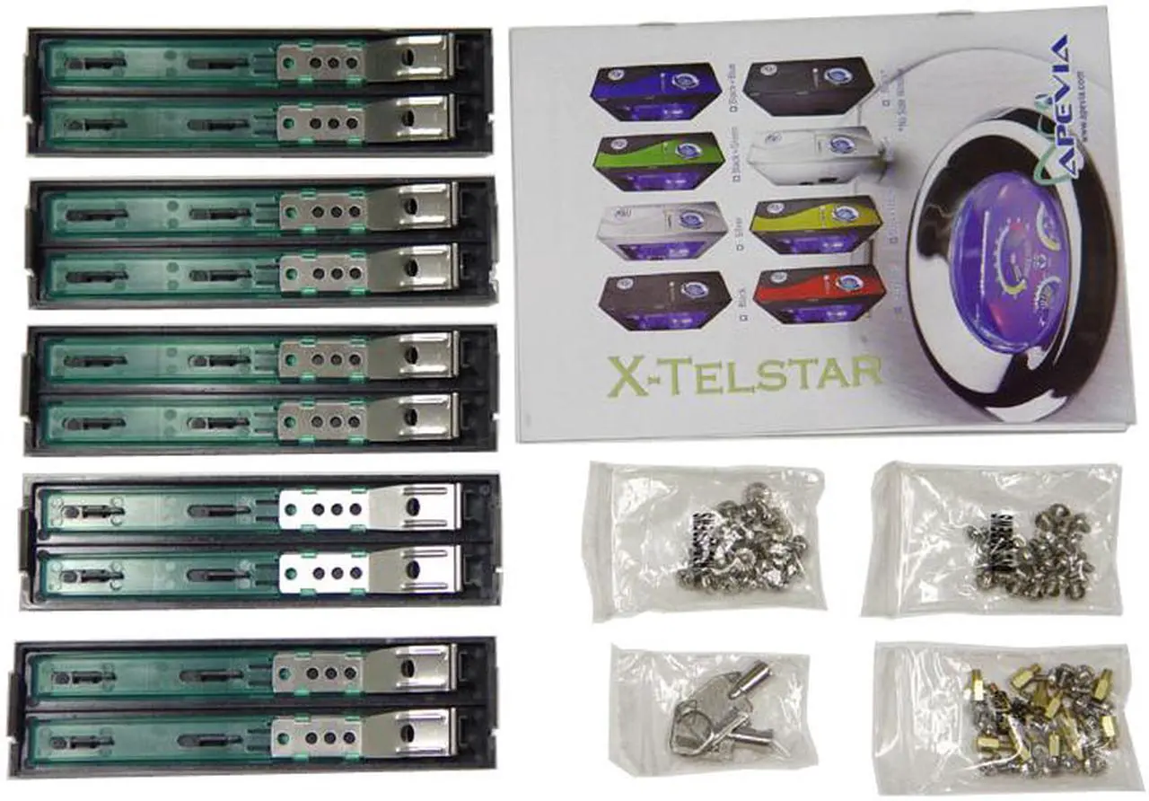 Alt view image 10 of 12 - APEVIA X-TELSTAR-AL Silver Aluminum ATX Full Tower Computer CaseNo Power Supply