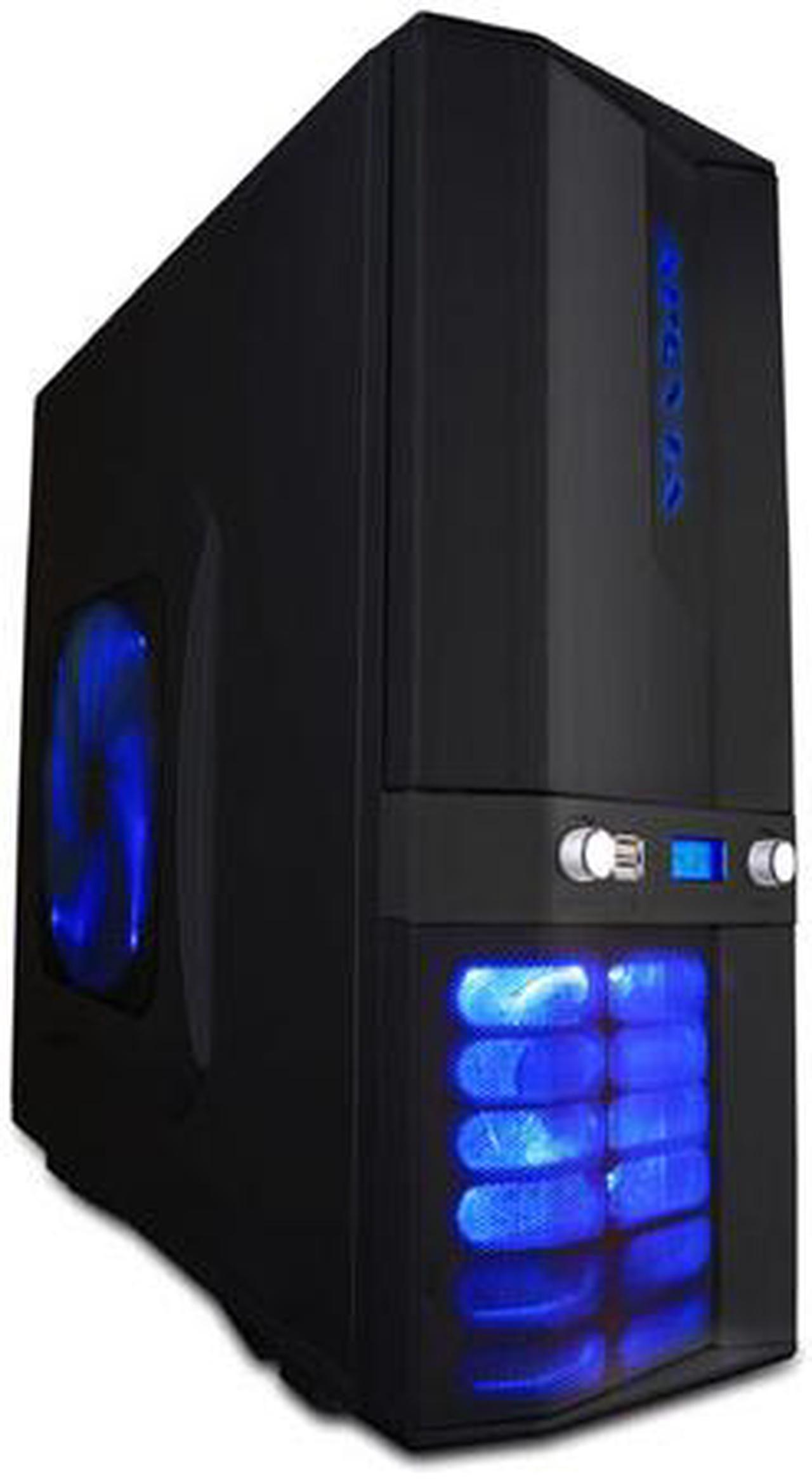 APEVIA X-JUPITER S-Type X-JUPITERS-BK Black Aluminum ATX Full Tower Computer Case