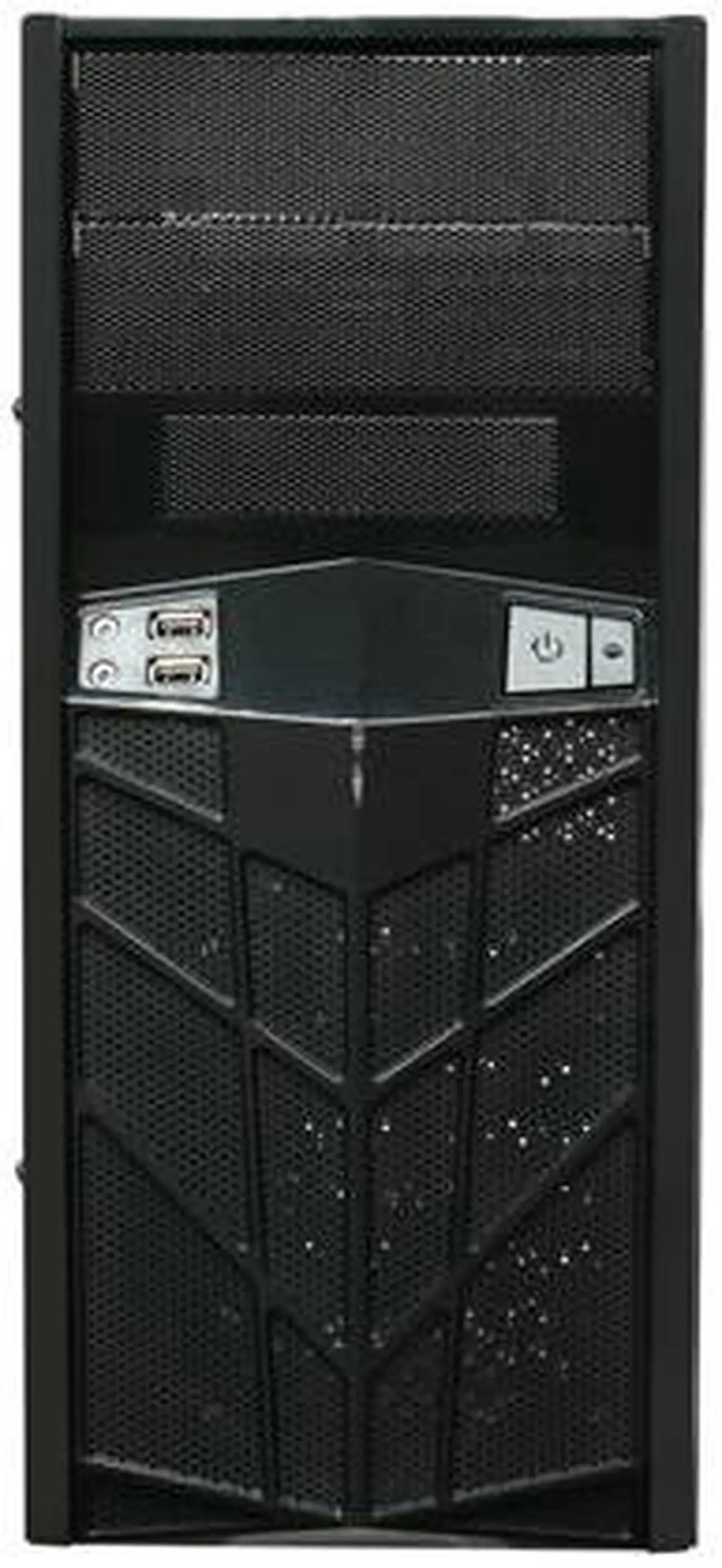 Alt view image 2 of 8 - APEVIA X-TROOPER Junior Series X-TRPJR-BK Black  Steel Micro ATX Mid Tower Computer Case  w/ Side Window