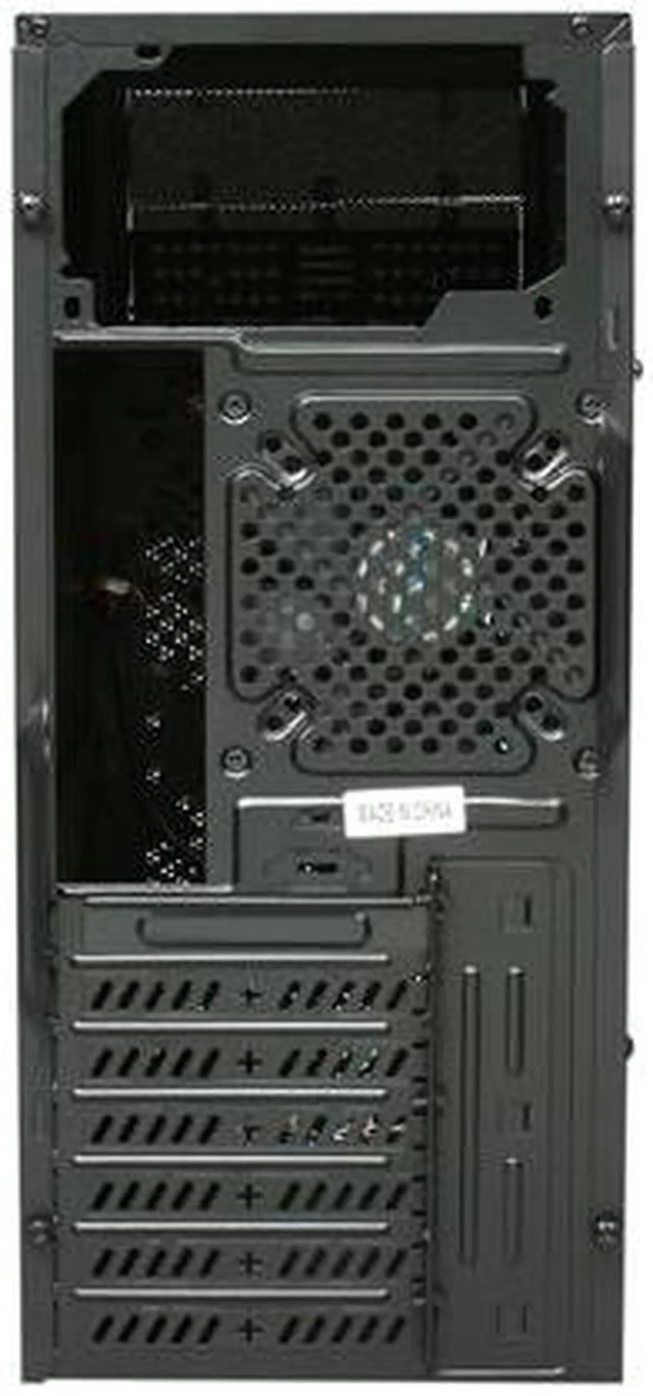 Alt view image 7 of 8 - APEVIA X-TROOPER Junior Series X-TRPJR-BK Black  Steel Micro ATX Mid Tower Computer Case  w/ Side Window