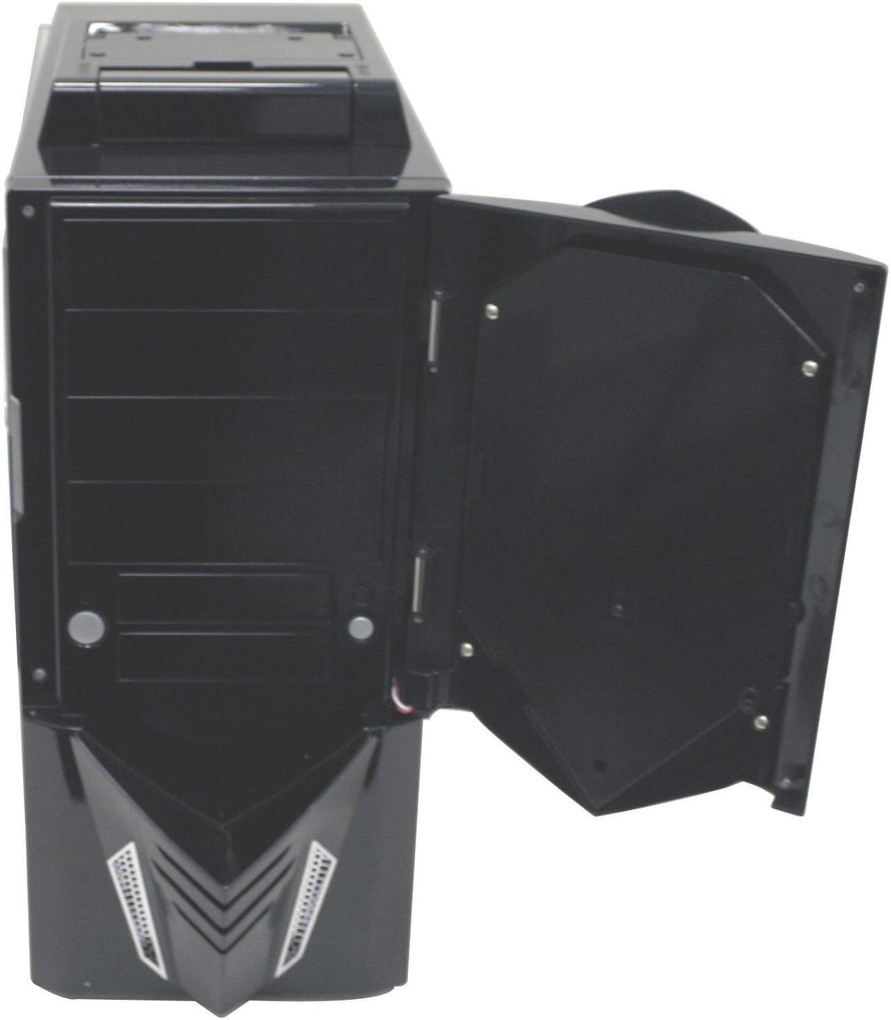 Alt view image 4 of 12 - NZXT Nemesis Elite Black Aluminum ATX Mid Tower Computer Case