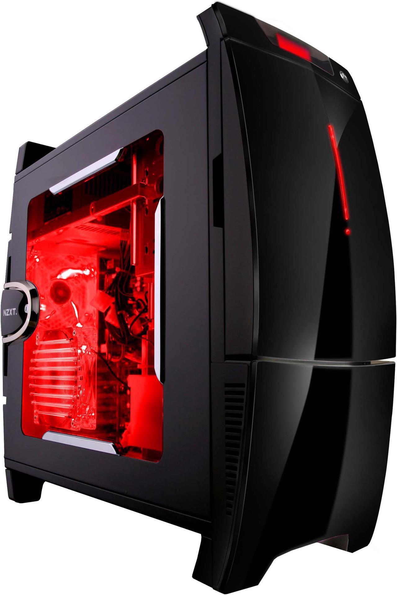 NZXT LEXA BlackLine Black Steel / Plastic ATX Mid Tower Computer Case