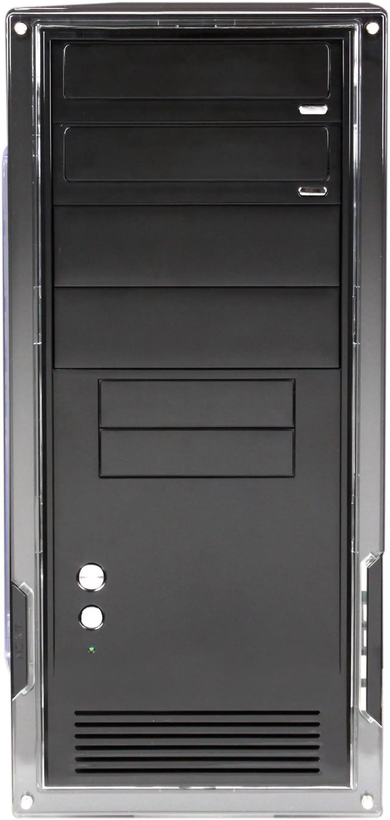 Alt view image 2 of 9 - NZXT Alpha Black Steel ATX Mid Tower Computer Case with Open Window