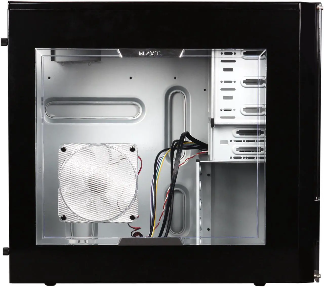 Alt view image 4 of 9 - NZXT Alpha Black Steel ATX Mid Tower Computer Case with Open Window