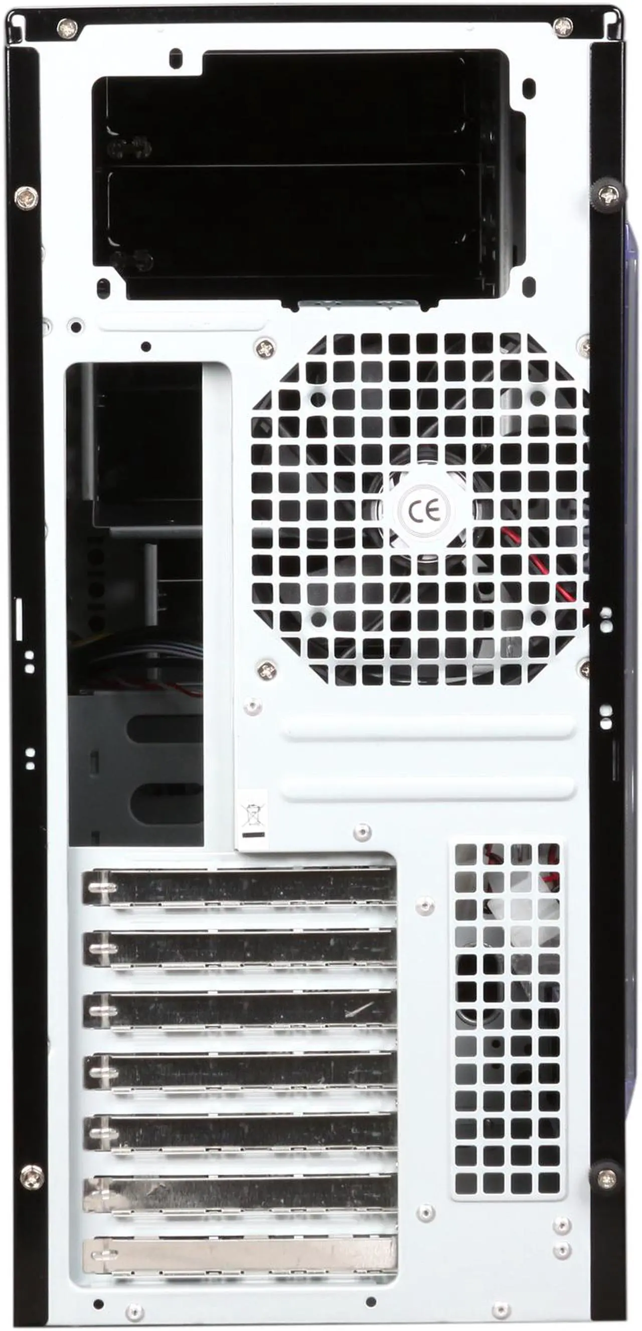 Alt view image 8 of 9 - NZXT Alpha Black Steel ATX Mid Tower Computer Case with Open Window