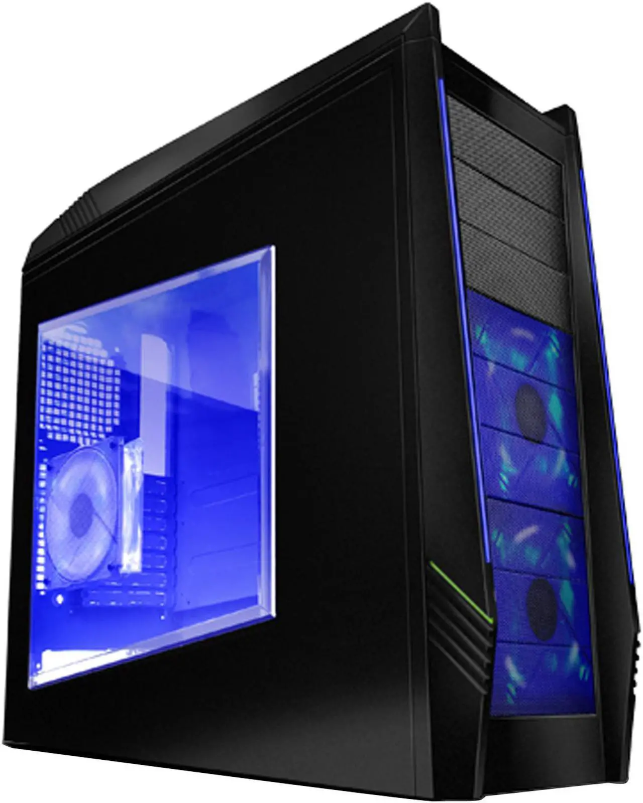 Main image of NZXT TEMPEST Crafted Series CS-NT-TEM-B Black Steel / Plastic ATX Mid Tower Computer Case
