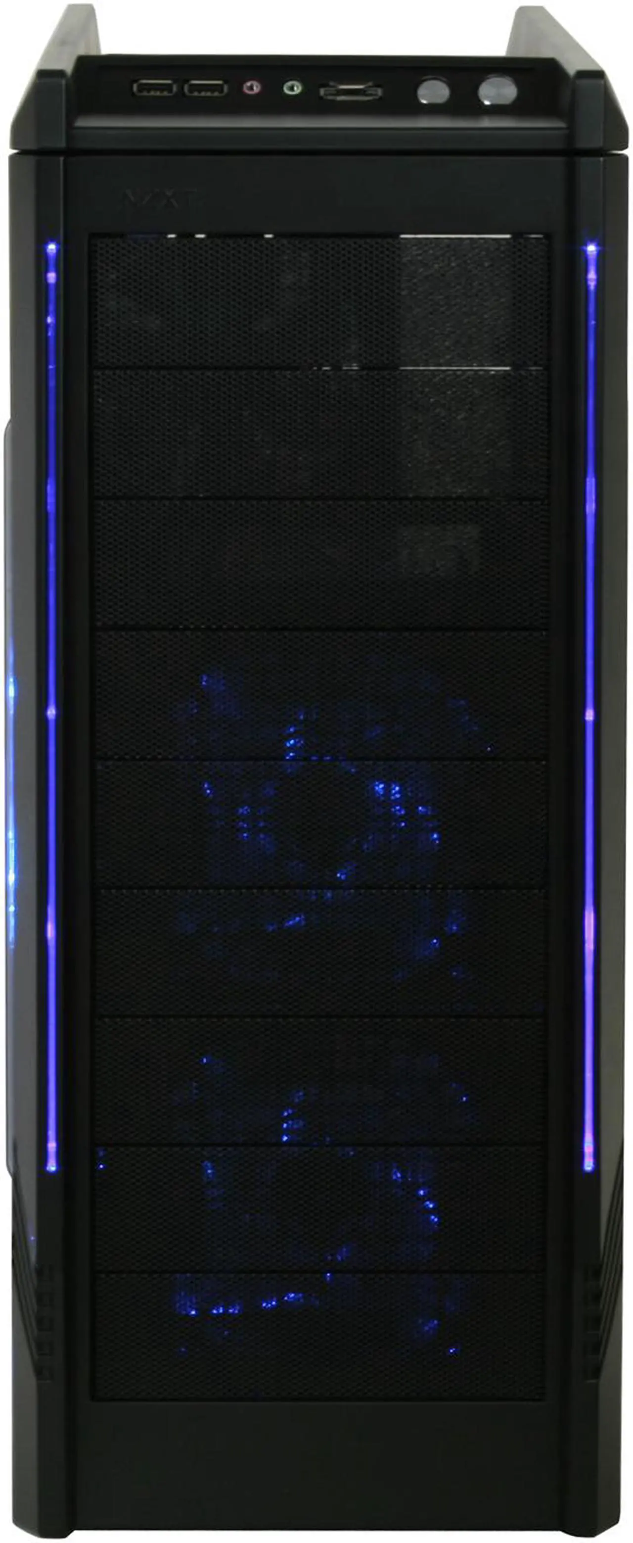 Alt view image 3 of 12 - NZXT TEMPEST Crafted Series CS-NT-TEM-B Black Steel / Plastic ATX Mid Tower Computer Case