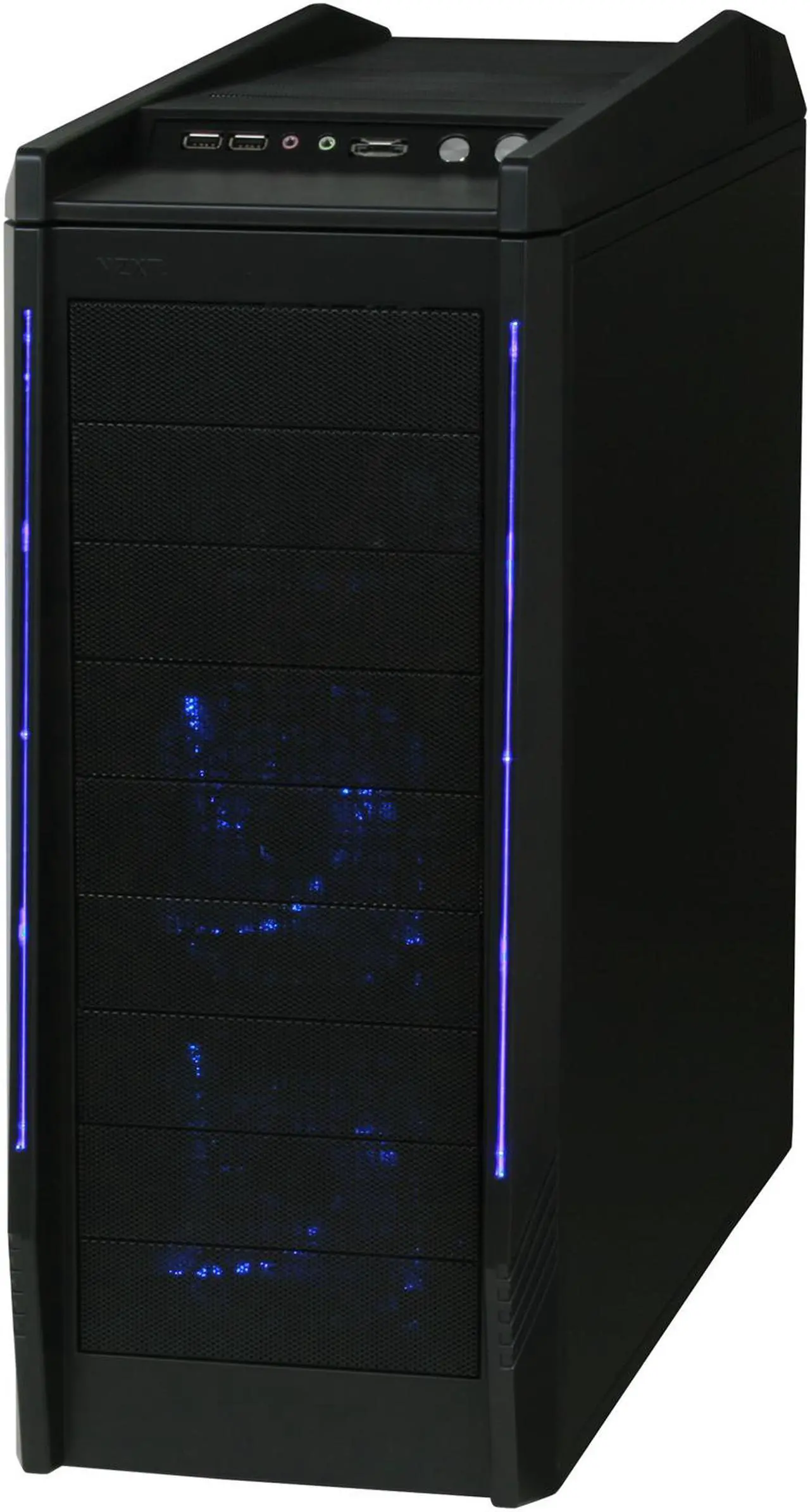 Alt view image 4 of 12 - NZXT TEMPEST Crafted Series CS-NT-TEM-B Black Steel / Plastic ATX Mid Tower Computer Case