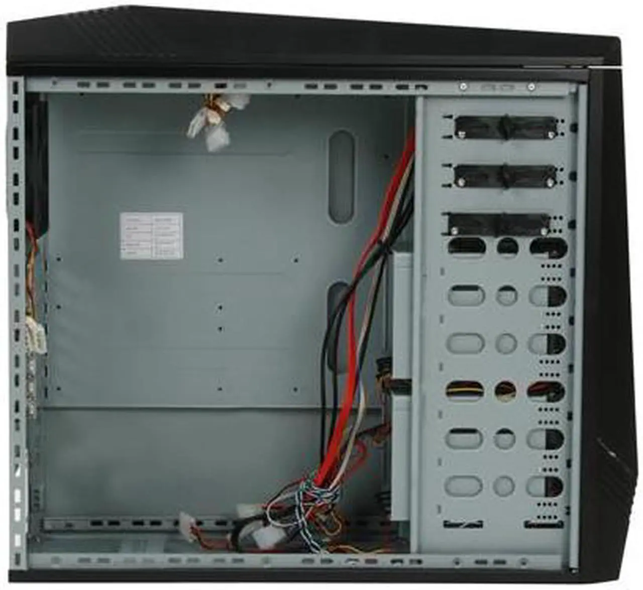 Alt view image 8 of 12 - NZXT TEMPEST Crafted Series CS-NT-TEM-B Black Steel / Plastic ATX Mid Tower Computer Case
