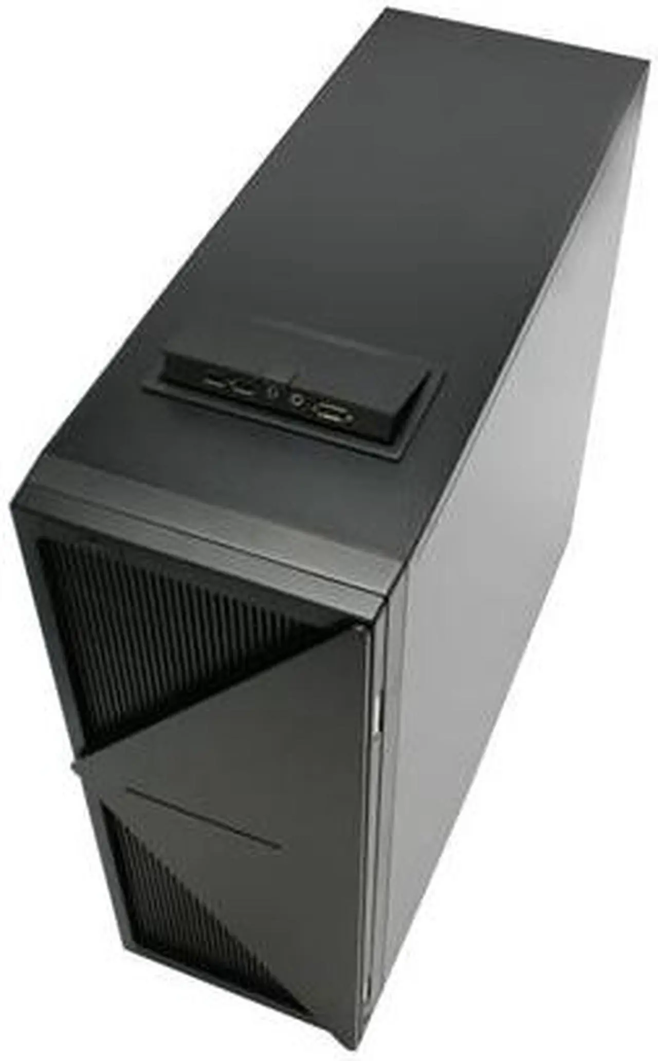 Alt view image 11 of 14 - NZXT WHISPER WHI - 001BK Black Aluminum / Steel ATX Full Tower Computer Case