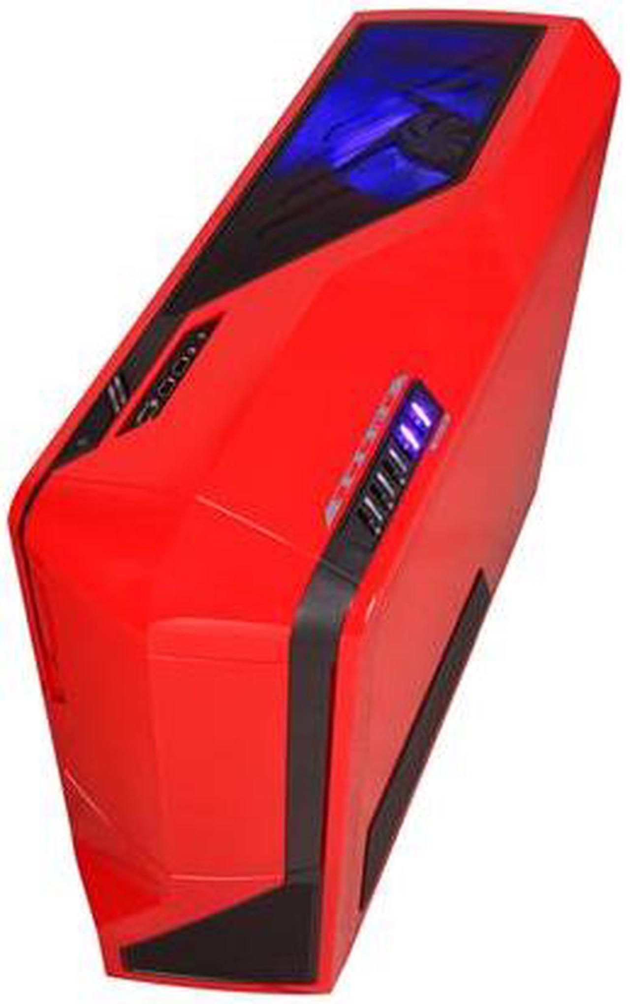 Alt view image 9 of 11 - NZXT Phantom PHAN-001RD Red Steel / Plastic Enthusiast ATX Full Tower Computer Case
