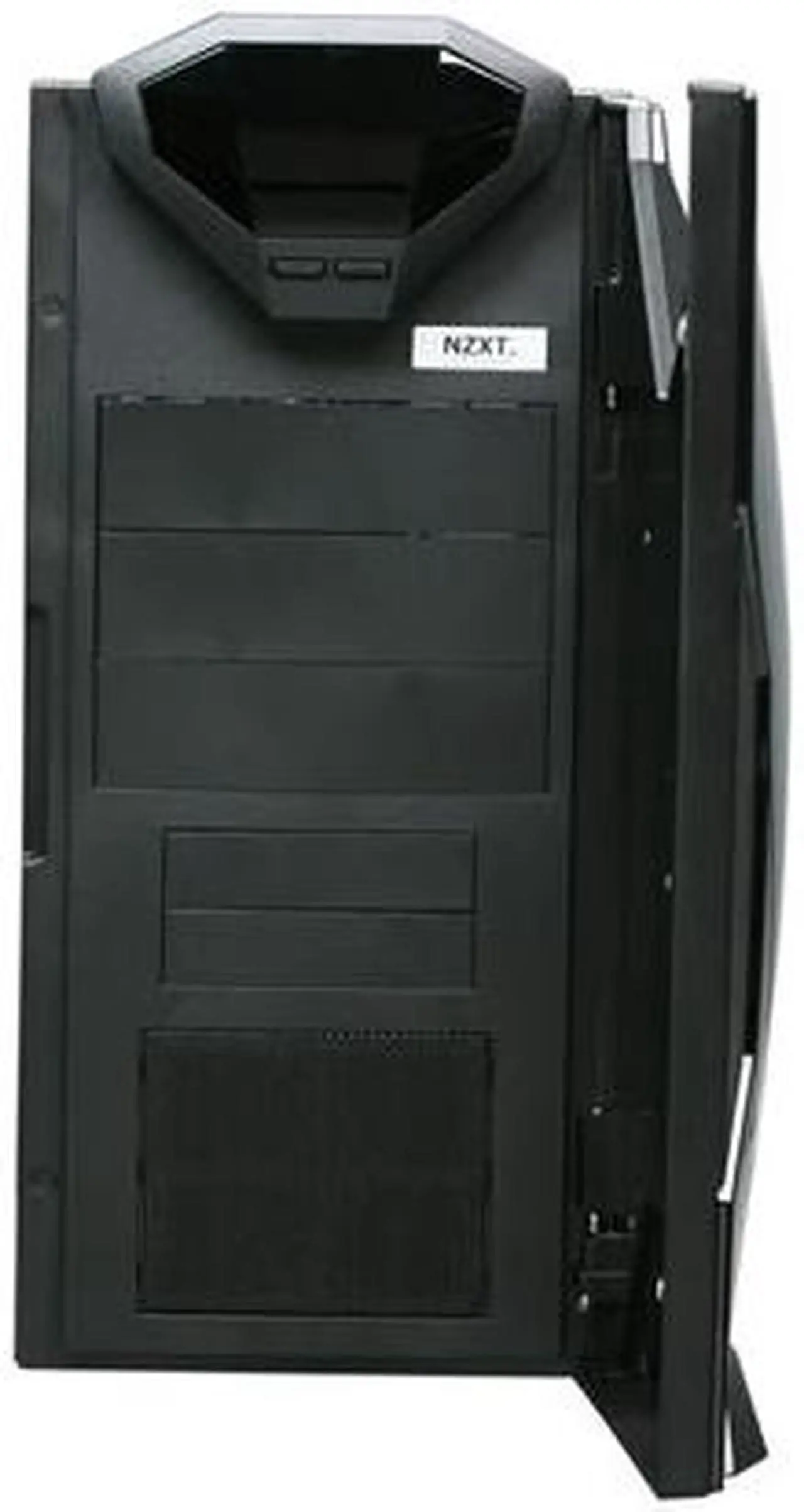 Alt view image 3 of 10 - NZXT Guardian 921 RB 921RB-001-RD Black SECC steel chassis Computer Case