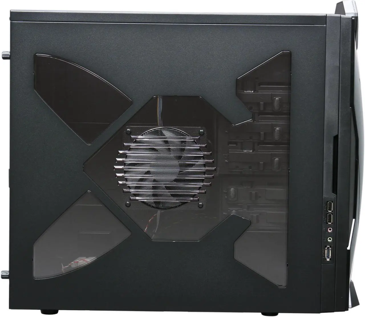 Alt view image 5 of 10 - NZXT Guardian 921 RB 921RB-001-RD Black SECC steel chassis Computer Case