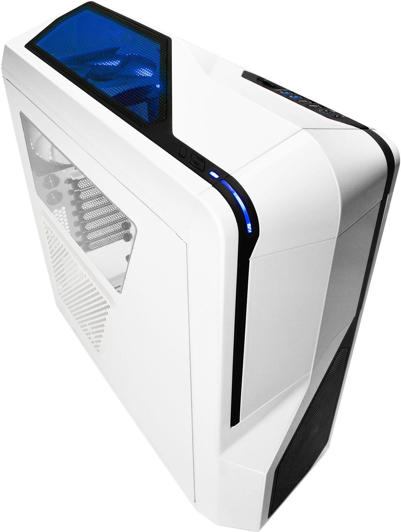 NZXT Phantom 410 Series CA-PH410-W1 White Steel / Plastic ATX Mid Tower Computer Case