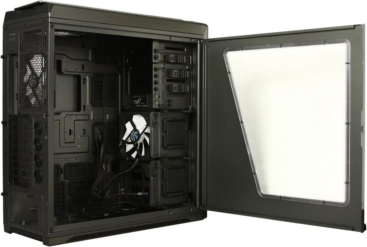 Alt view image 5 of 10 - NZXT SWITCH 810 Gun-Metal CA-SW810-G1 Steel / Plastic ATX HYBRID Full Tower Gaming Computer Case