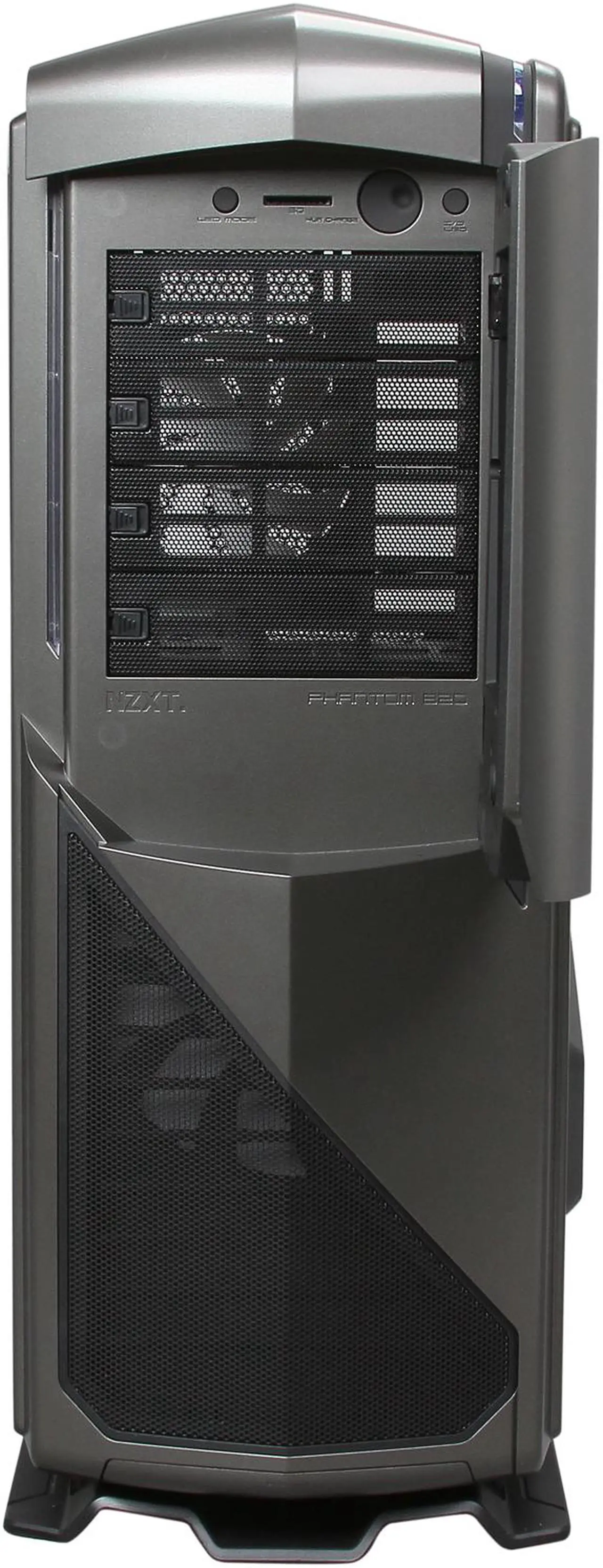 Alt view image 2 of 10 - NZXT Phantom 820 Series CA-PH820-G1 Gunmetal Steel / Plastic ATX Full Tower Computer Case