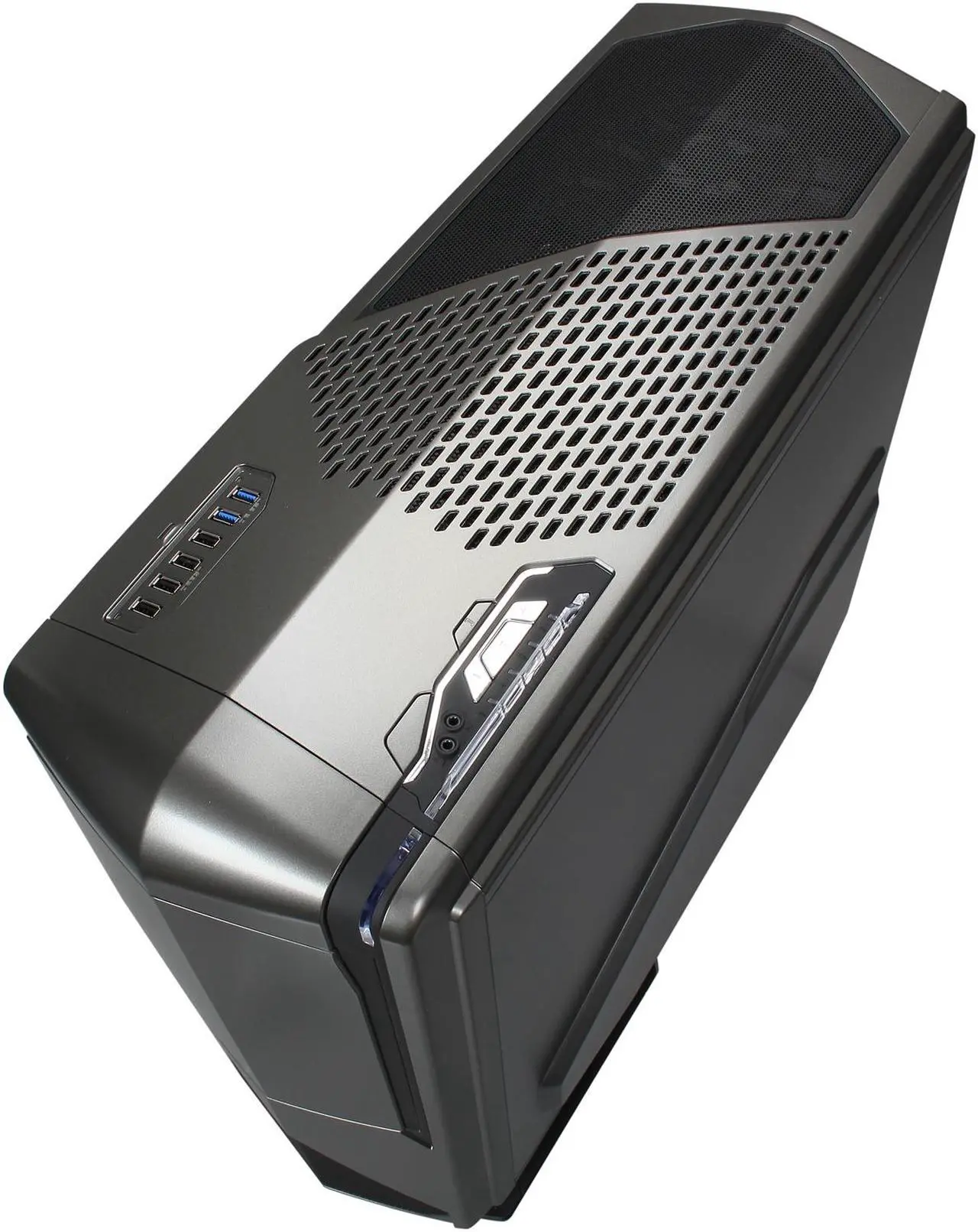 Alt view image 8 of 10 - NZXT Phantom 820 Series CA-PH820-G1 Gunmetal Steel / Plastic ATX Full Tower Computer Case