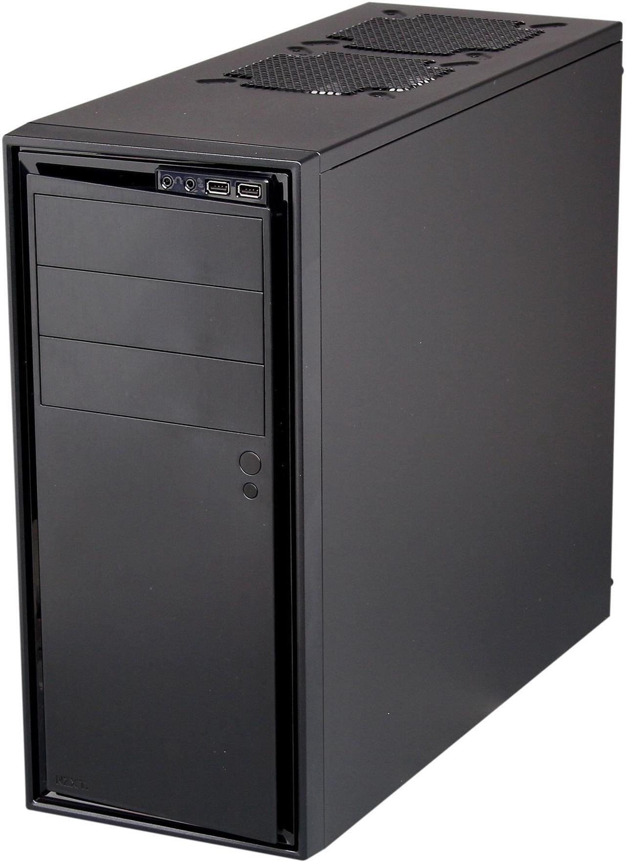 Alt view image 3 of 9 - NZXT Source 210 S210-001 Black SECC Steel, ABS Plastic ATX Mid Tower Computer Case