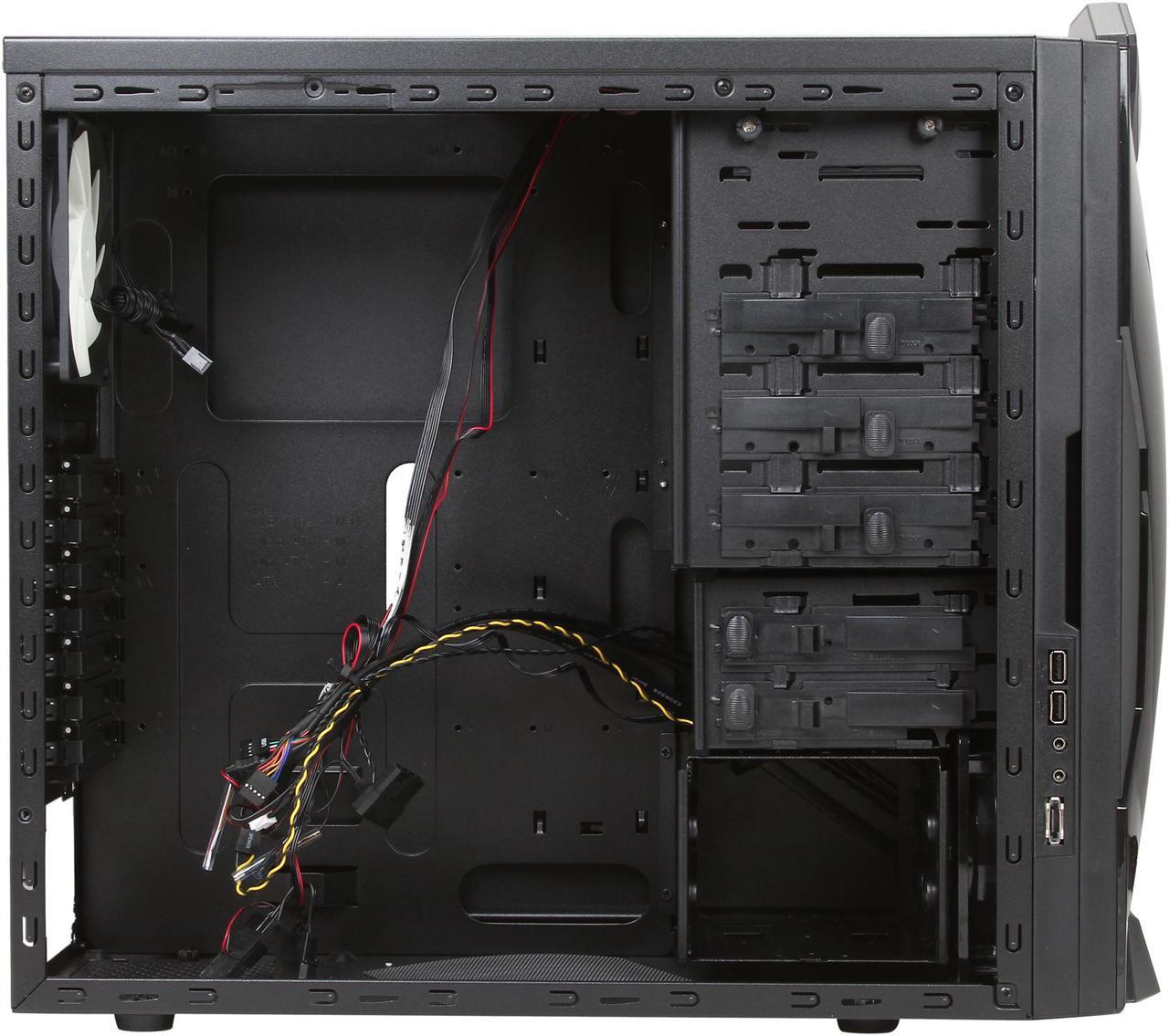 Alt view image 6 of 9 - NZXT Guardian 921 RB RB-921RB-001-BL Black Computer Case
