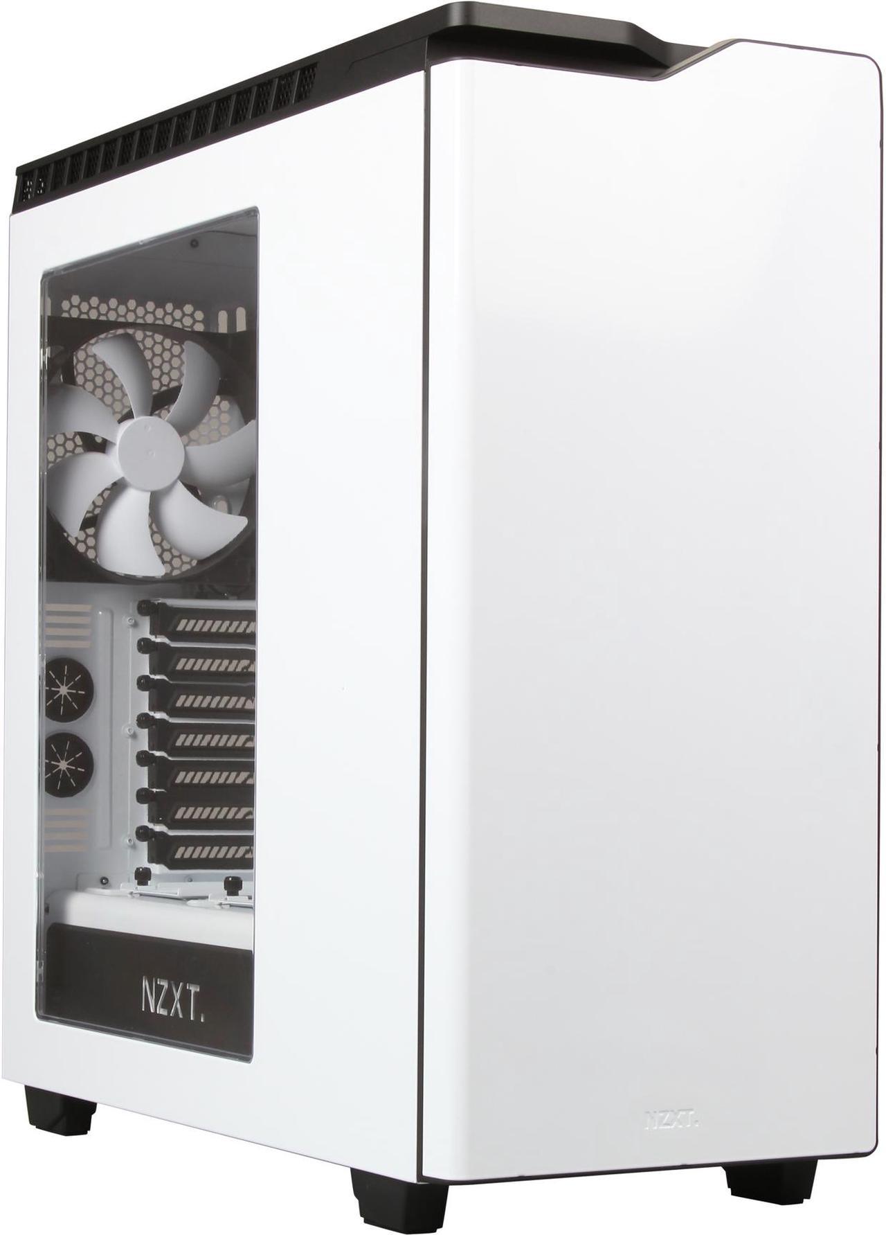 NEW NZXT H440 STEEL Mid Tower Case. Next Generation 5.25-less Design. Include 4 x 2nd Gen FNv2 Fans, High-End WC support, USB3.0, White/Black