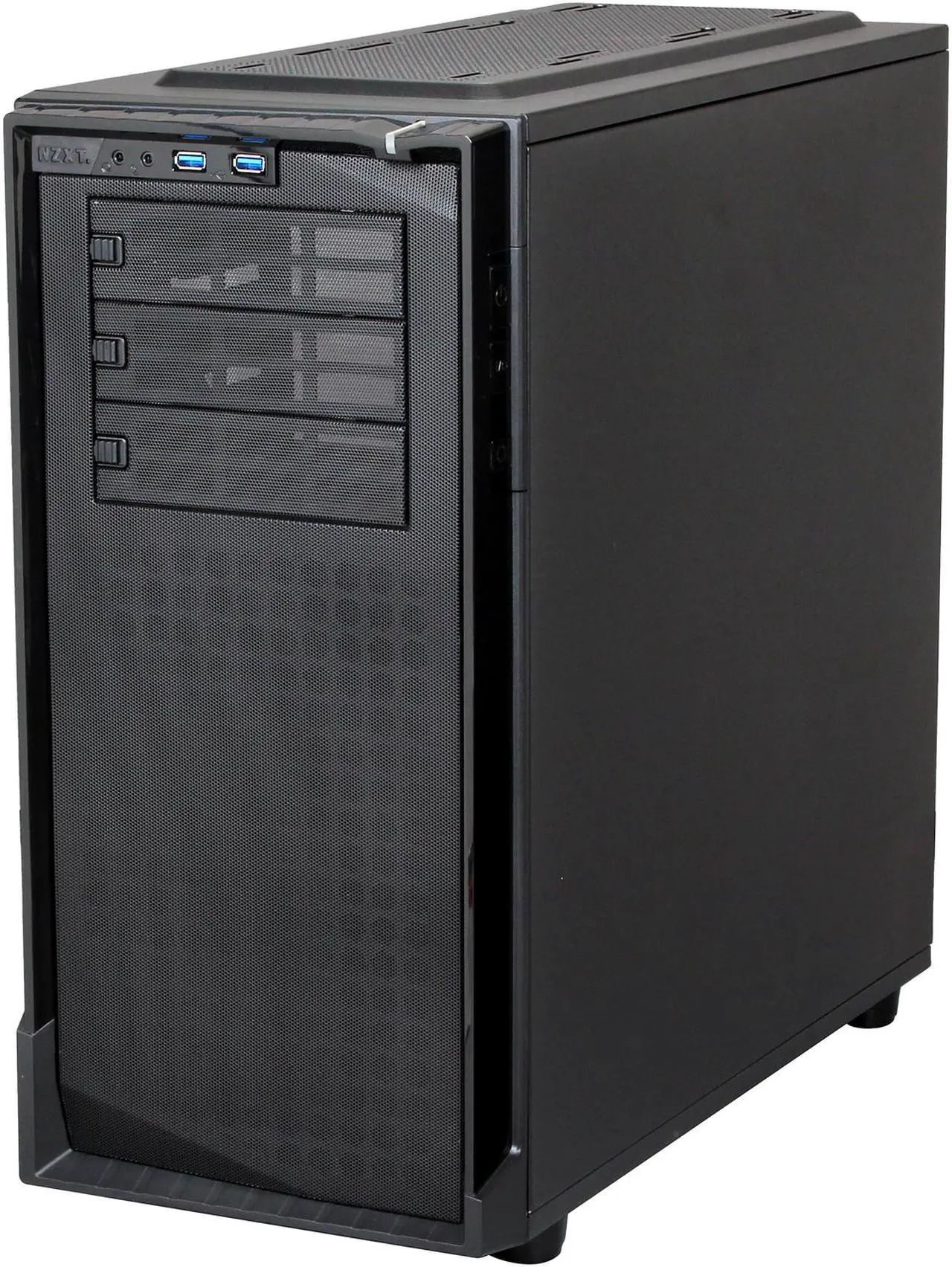 Alt view image 3 of 9 - NZXT Source 530 RB-CA-SO530-M1 Matte Black Steel / Plastic ATX Full Tower Computer Case