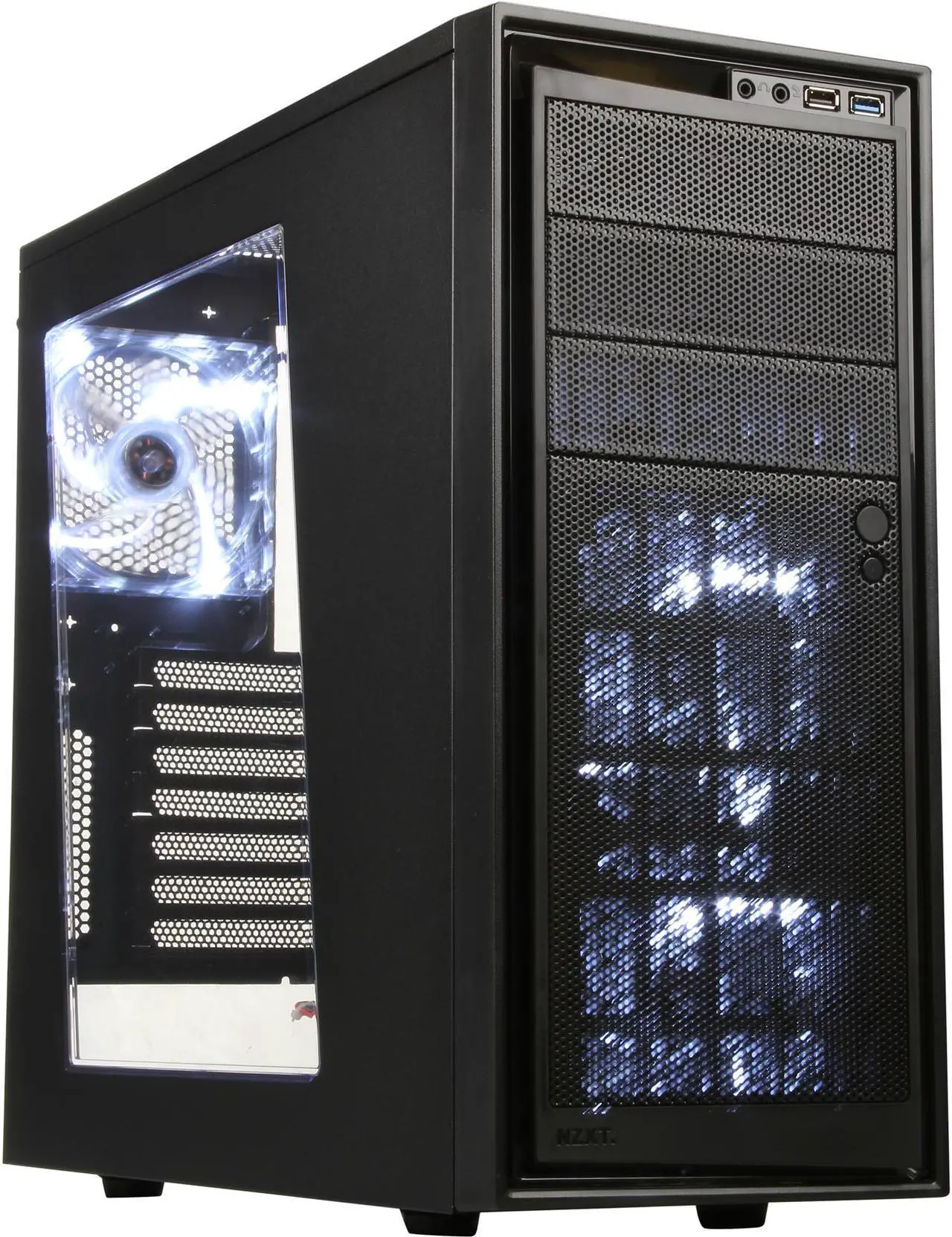 Main image of NZXT Source 220 CA-S220W-B1 Black Steel / Plastic ATX Mid Tower Computer Case