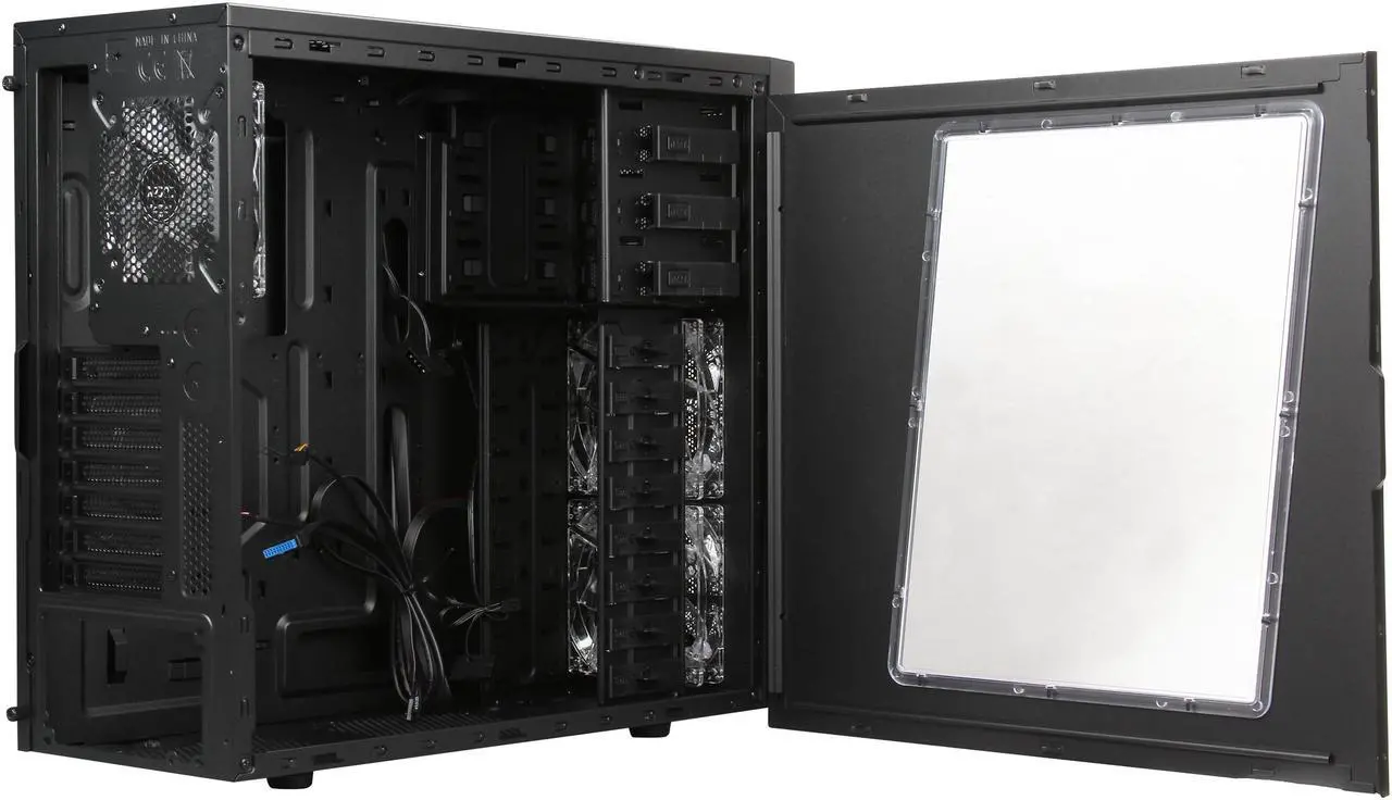 Alt view image 6 of 9 - NZXT Source 220 CA-S220W-B1 Black Steel / Plastic ATX Mid Tower Computer Case