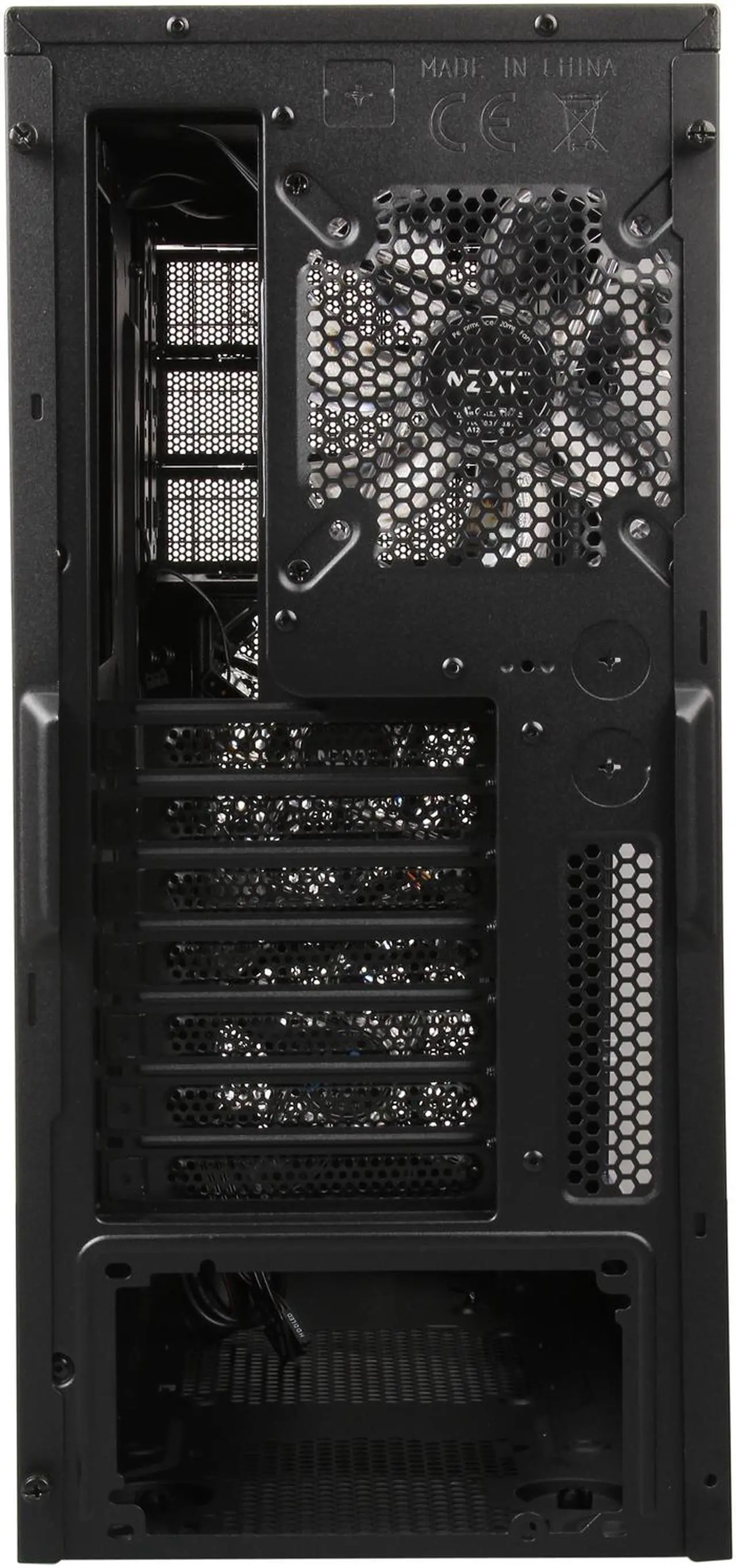 Alt view image 9 of 9 - NZXT Source 220 CA-S220W-B1 Black Steel / Plastic ATX Mid Tower Computer Case