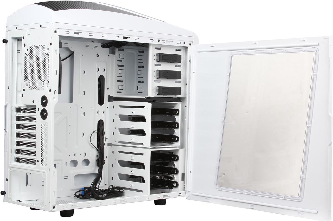 Alt view image 6 of 9 - NZXT Phantom 240 CA-PH240-W1 White Steel / Plastic ATX Mid Tower Computer Case