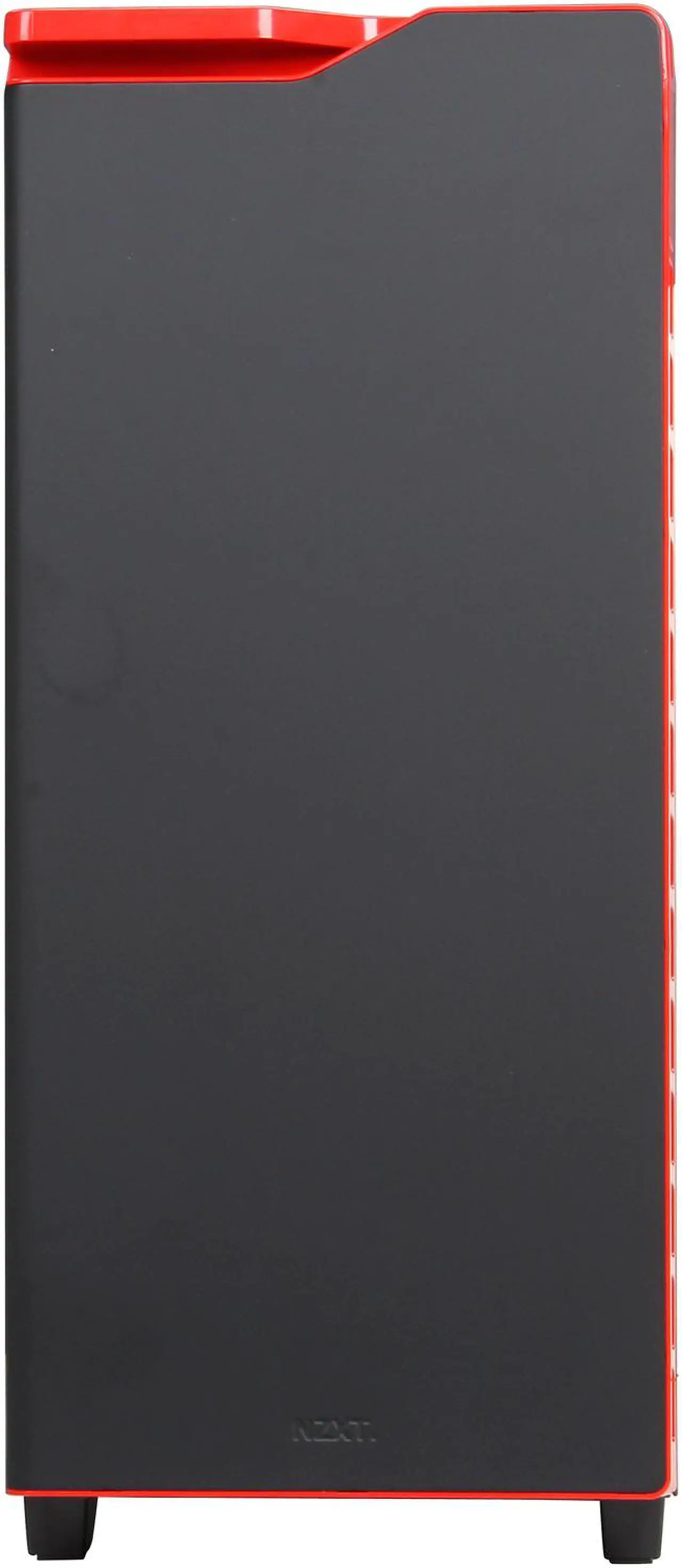 Alt view image 2 of 10 - NZXT RB-CA-H440W-M1 Black / Red Steel / Plastic ATX Mid Tower Computer Case