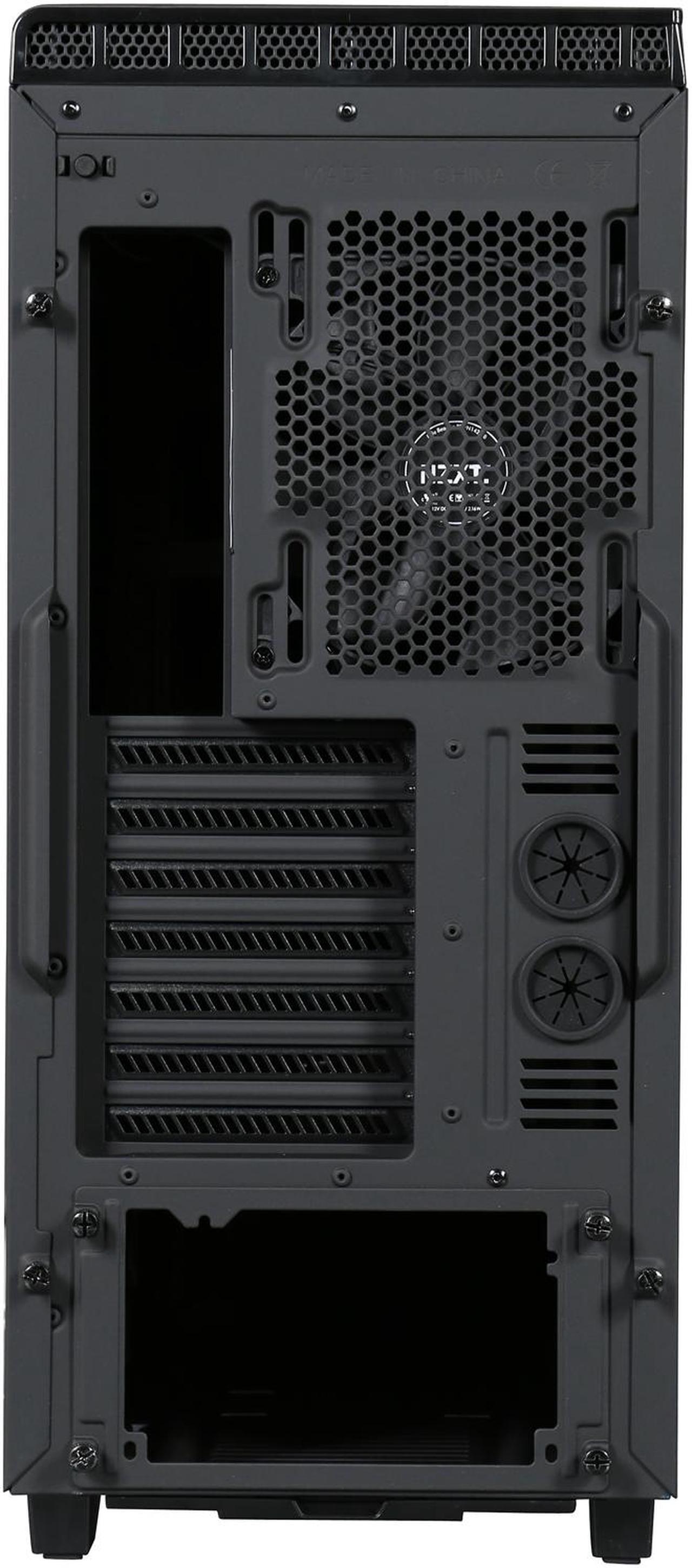 Alt view image 9 of 9 - NZXT H440 Razer Steel Mid Tower Case