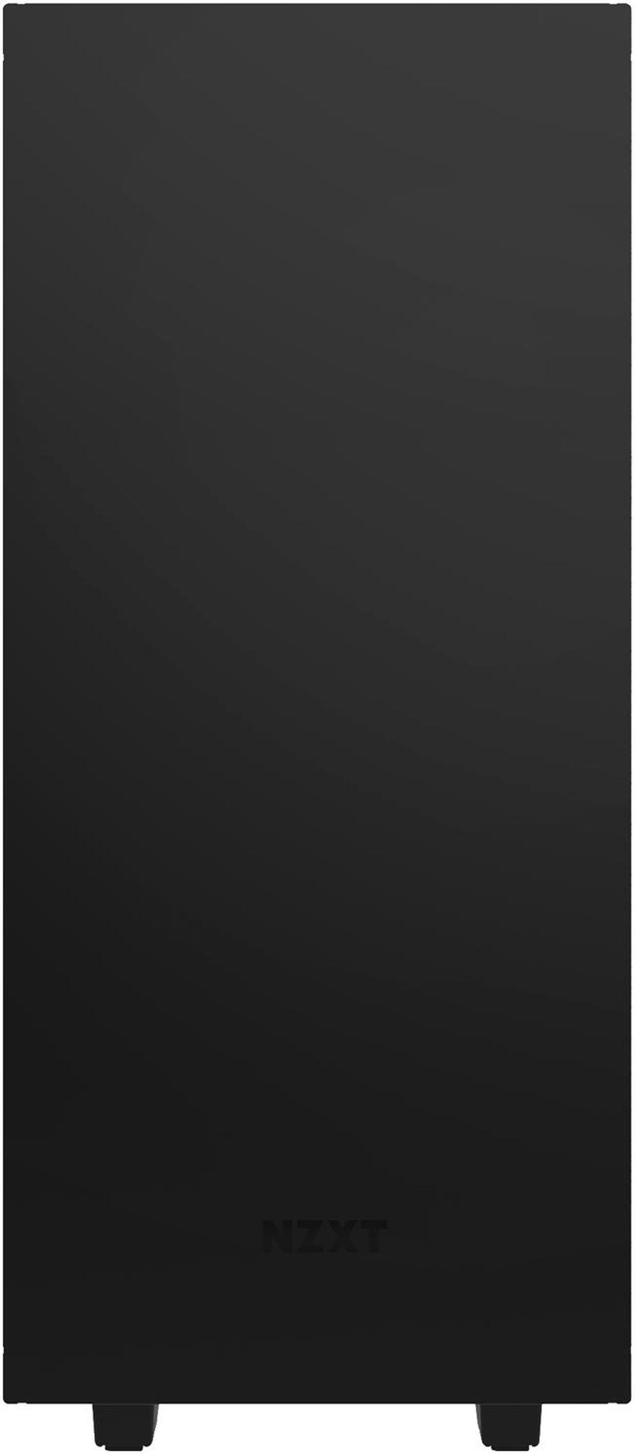 Alt view image 3 of 12 - NZXT S340 Matte Black/Blue Steel ATX Mid Tower Case
