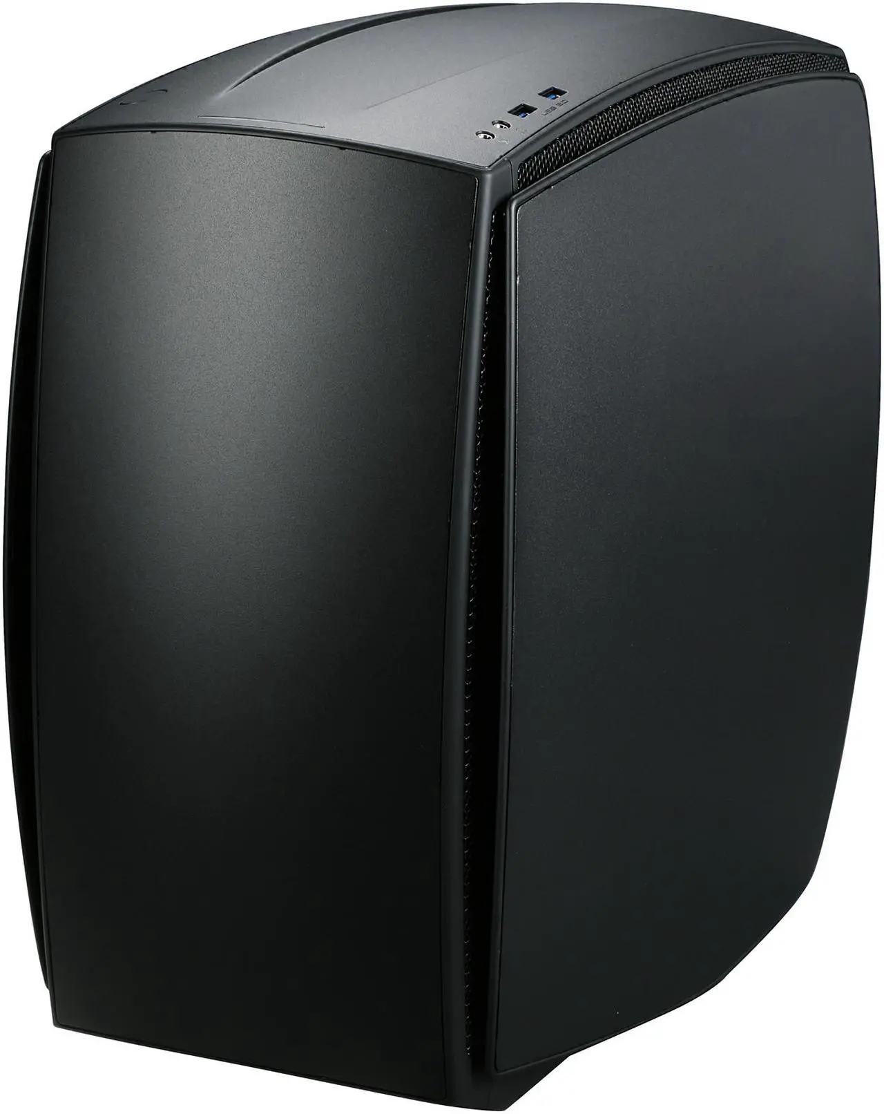 Alt view image 4 of 10 - NZXT Manta, Matte Black, All Steel, Mini-ITX Computer Case