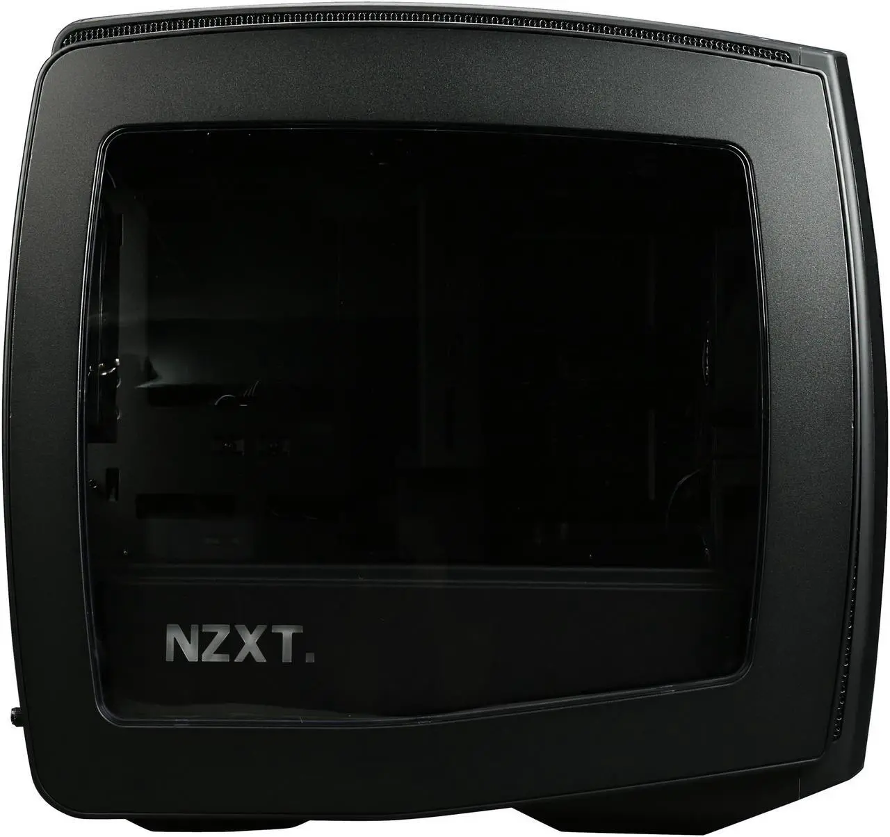 Alt view image 5 of 10 - NZXT Manta, Matte Black, All Steel, Mini-ITX Computer Case