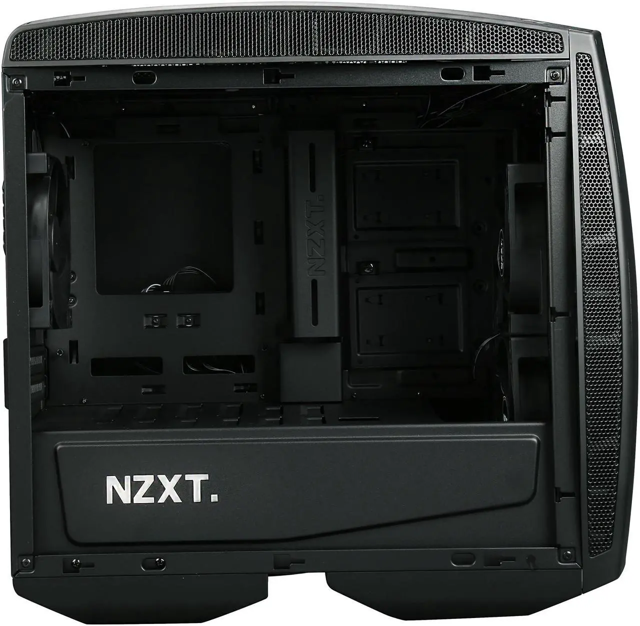 Alt view image 6 of 10 - NZXT Manta, Matte Black, All Steel, Mini-ITX Computer Case
