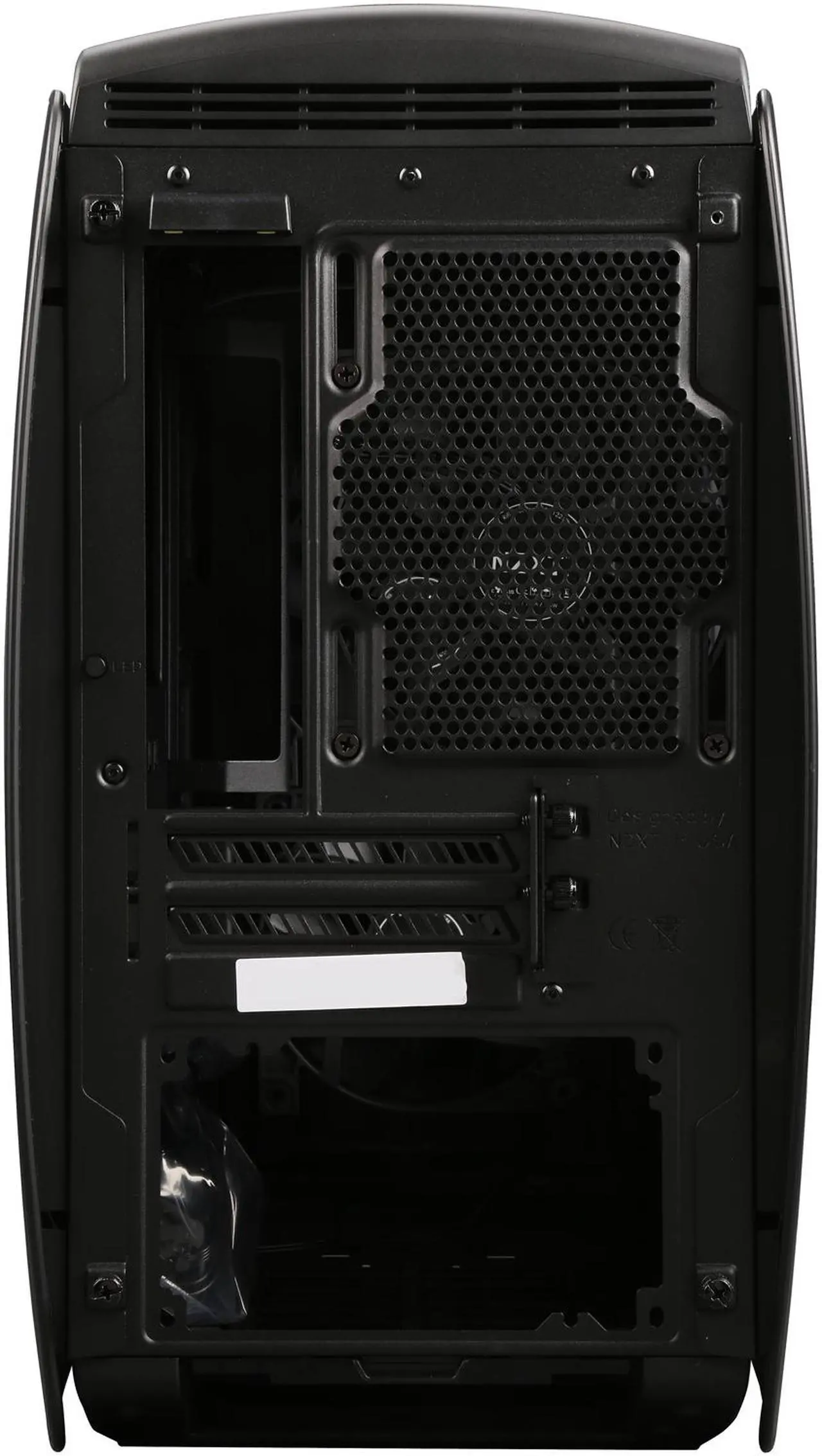 Alt view image 10 of 10 - NZXT Manta, Matte Black, All Steel, Mini-ITX Computer Case
