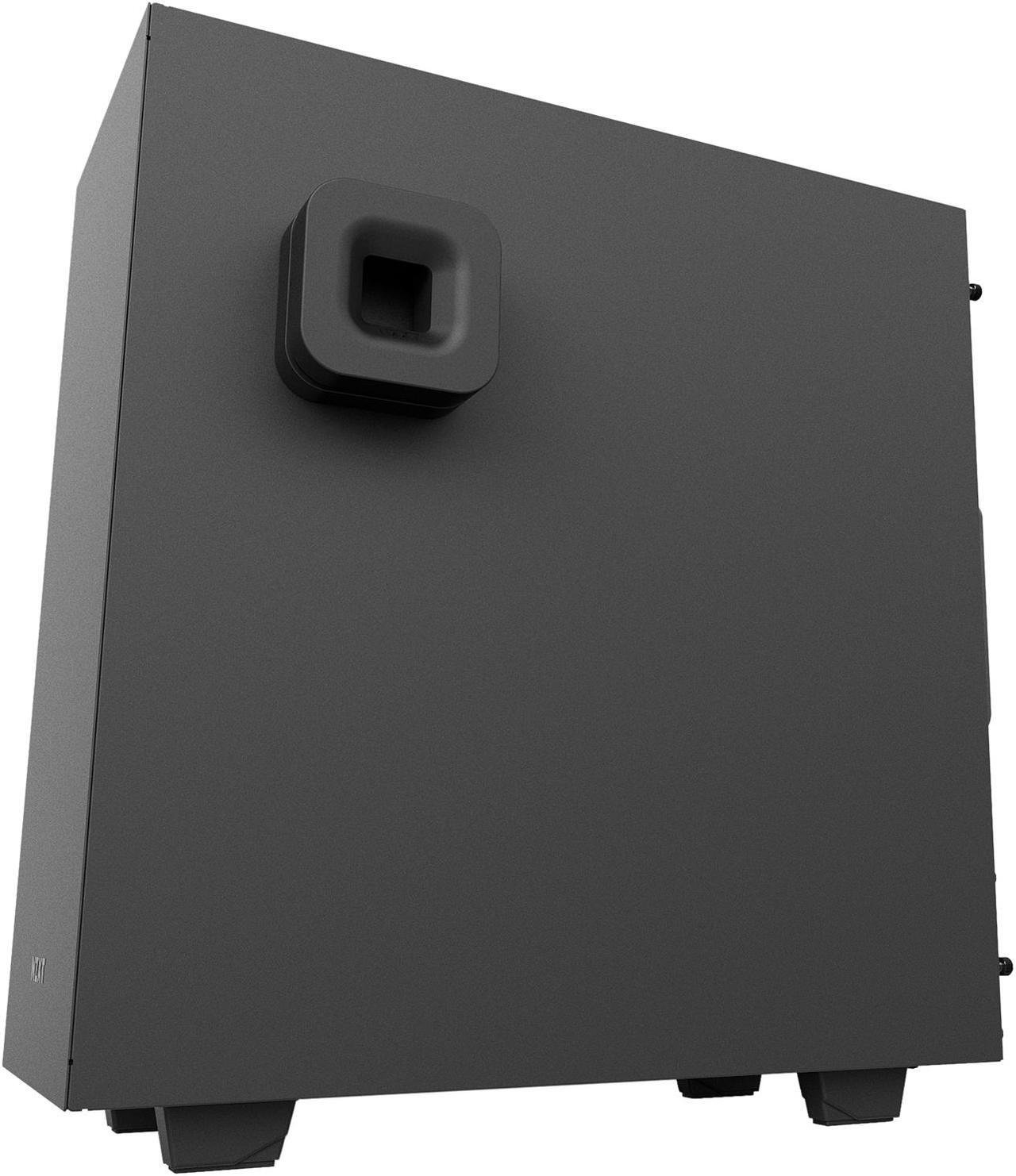 Alt view image 6 of 11 - NZXT S340 Elite CA-S340W-B5 Black / Blue Tempered glass side panel, Steel, ABS plastic ATX Mid Tower Computer Case