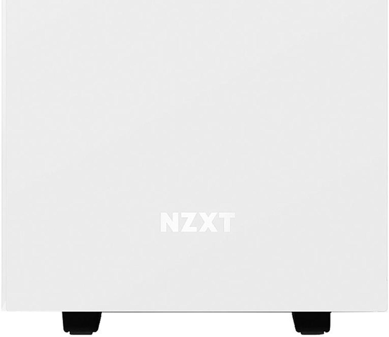 Alt view image 3 of 11 - NZXT S340 Matte White/Purple Steel ATX Mid Tower Case