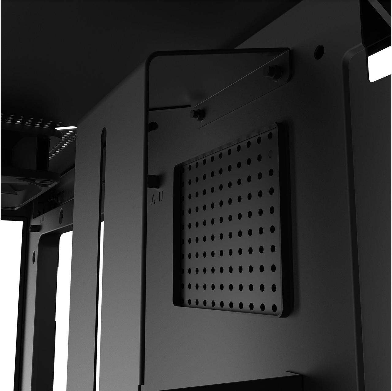 Alt view image 9 of 14 - NZXT H510i - Compact ATX Mid-Tower PC Gaming Case - Front I/O USB Type-C Port - Vertical GPU Mount - Tempered Glass Side Panel - Integrated RGB Lighting - Water-Cooling Ready - Black