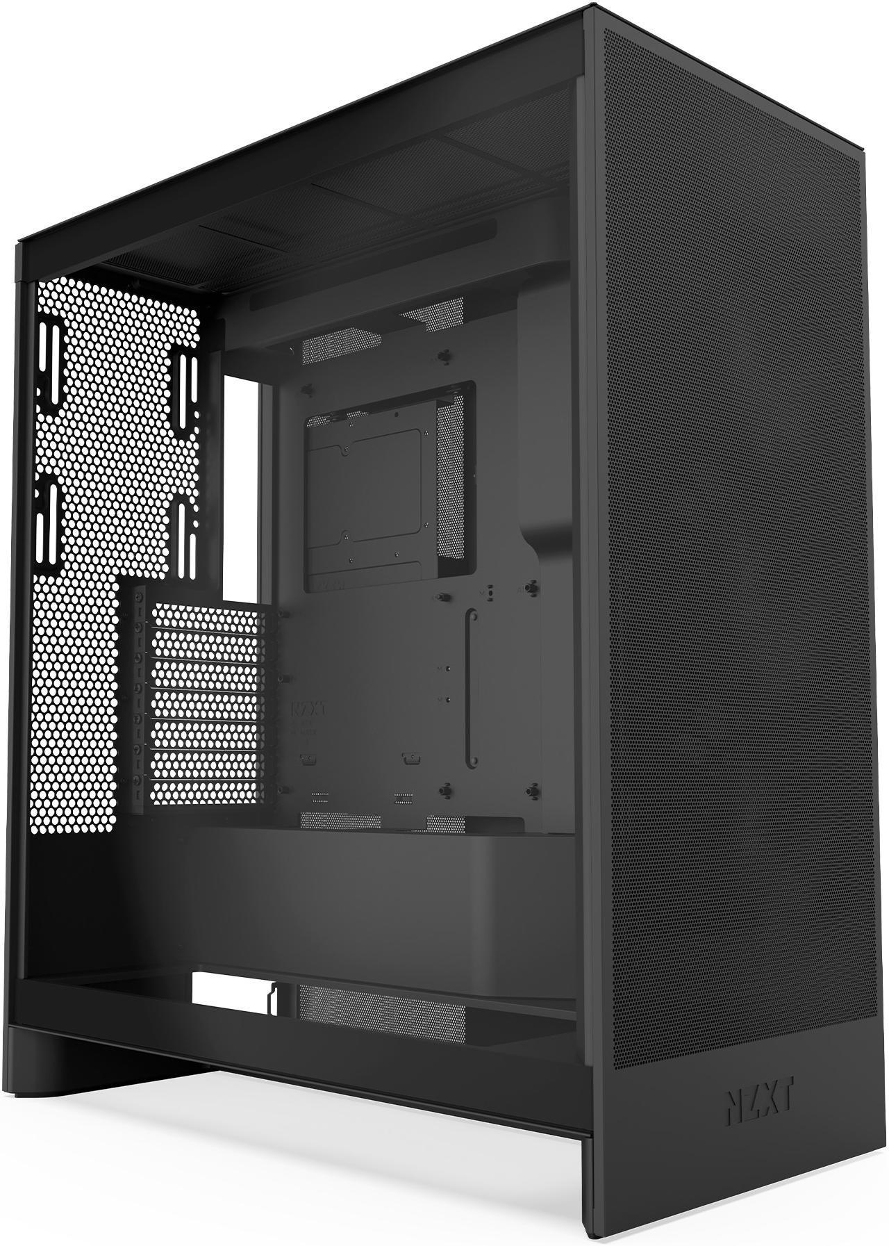 NZXT H7 Flow (2024) Mid-Tower Case - All Black-CM-H72FB-01