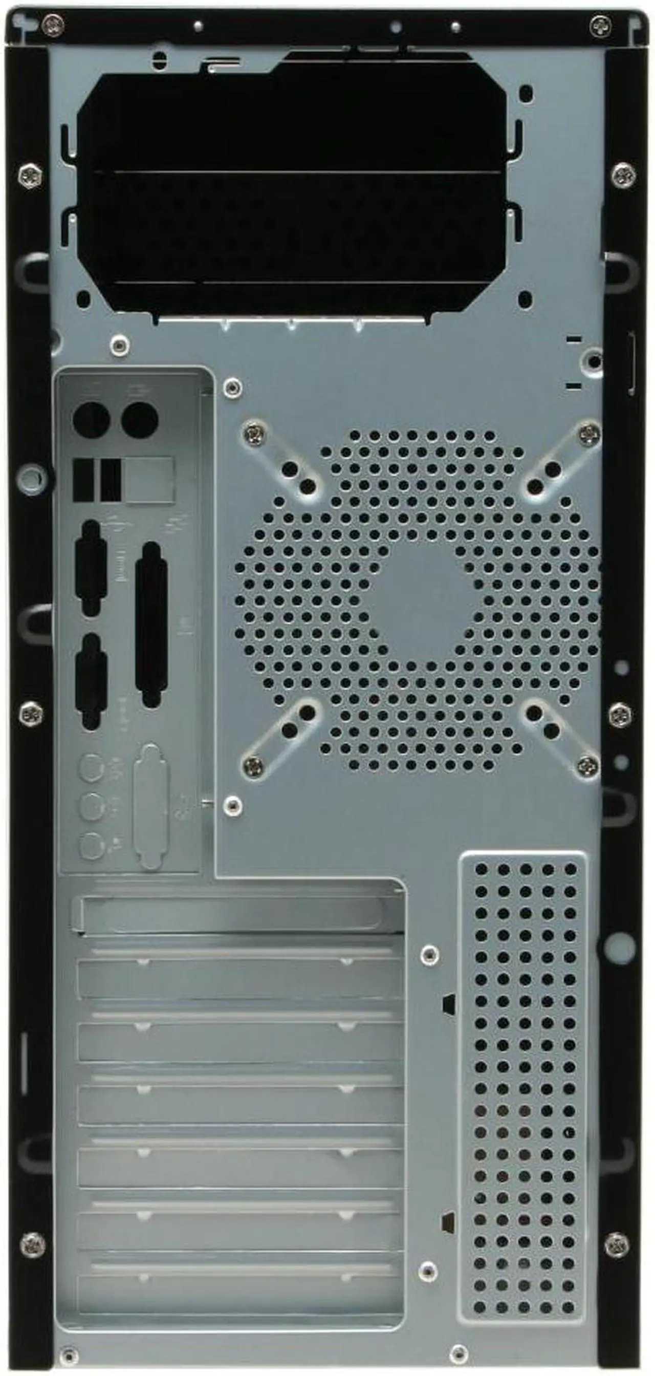 Alt view image 6 of 15 - Rosewill R5717-P BK 120mm Fan ATX Mid Tower Computer Case,with mesh air filters,adjustable vents & Tool-Free kits