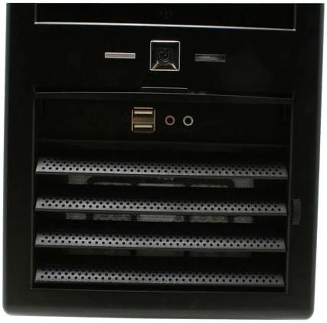 Alt view image 4 of 12 - Rosewill R604-P BK 120mm Fan ATX Mid Tower Computer Case,with mesh air filters,adjustable vents & Tool-Free kits