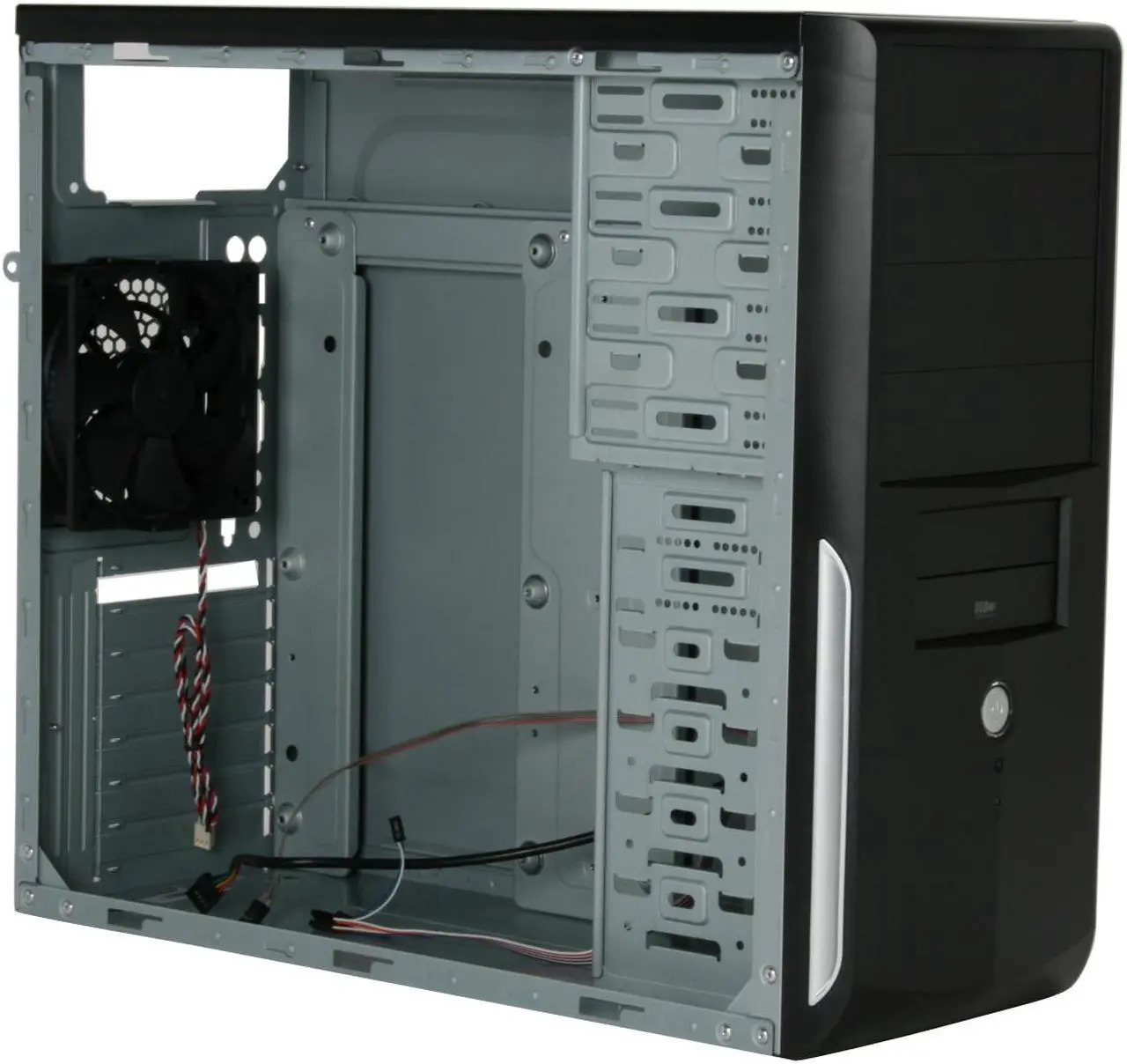 Alt view image 11 of 14 - Rosewill R220-P-BK Black SECC Steel ATX Mid Tower Computer Case