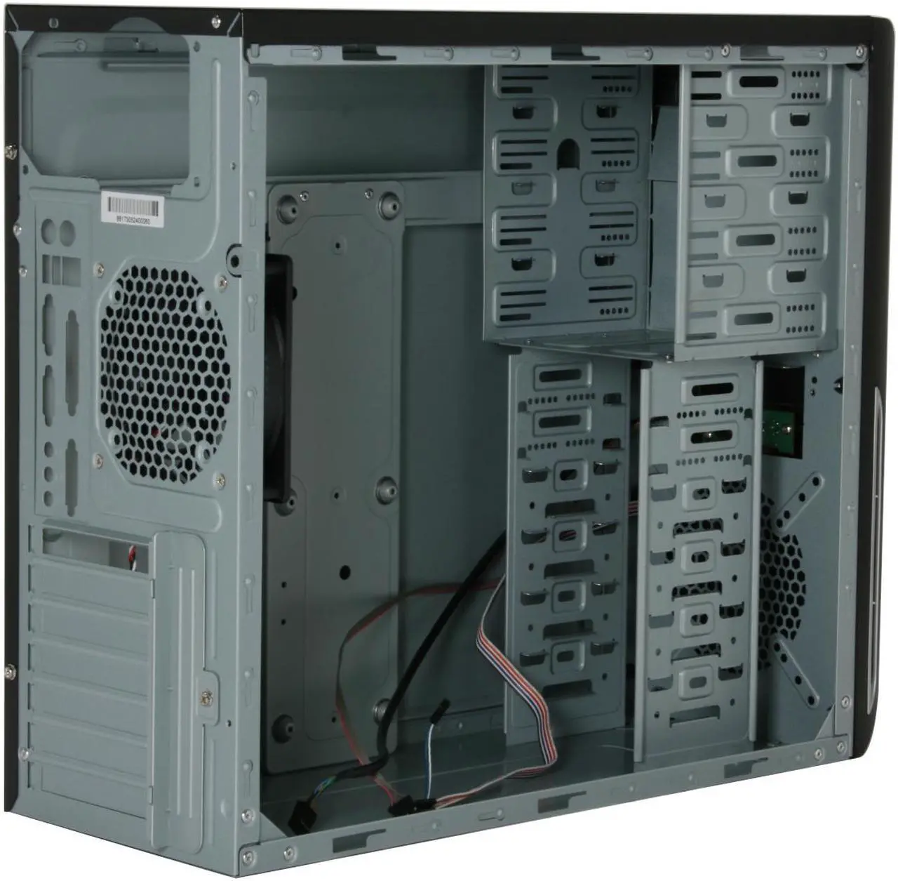 Alt view image 12 of 14 - Rosewill R220-P-BK Black SECC Steel ATX Mid Tower Computer Case