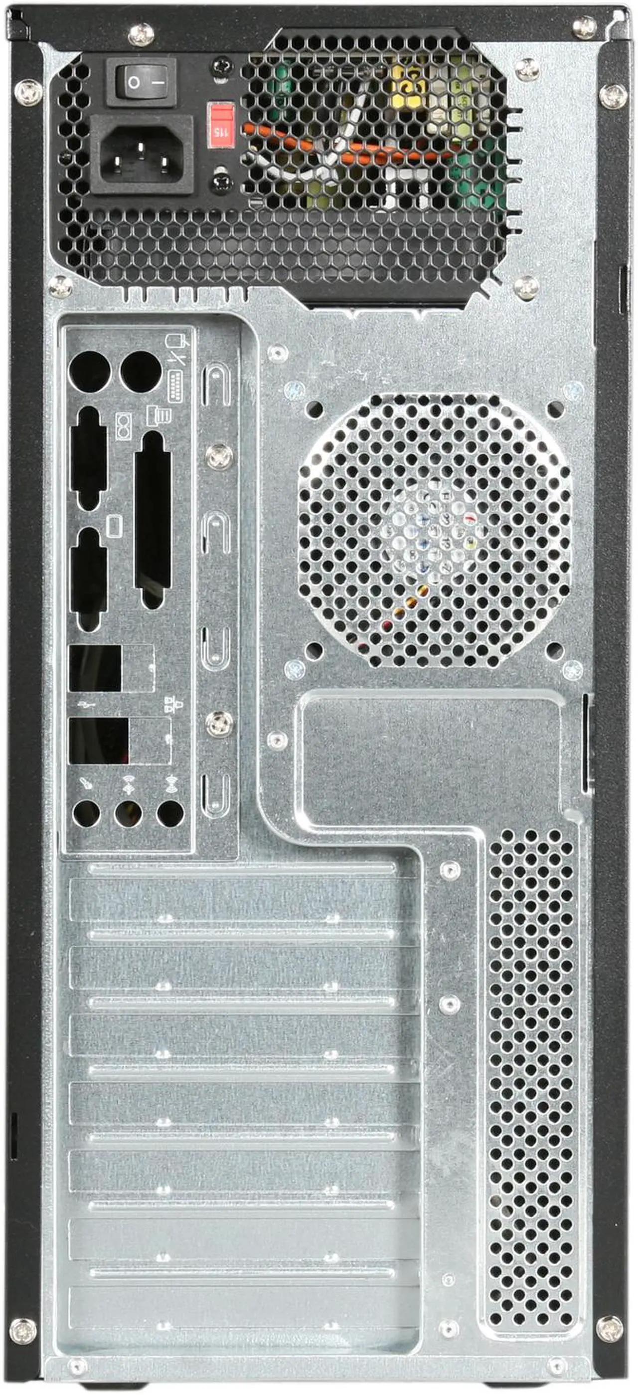 Alt view image 9 of 9 - Rosewill R519-BK - Black ATX Mid Tower Computer Case with 500W Power Supply