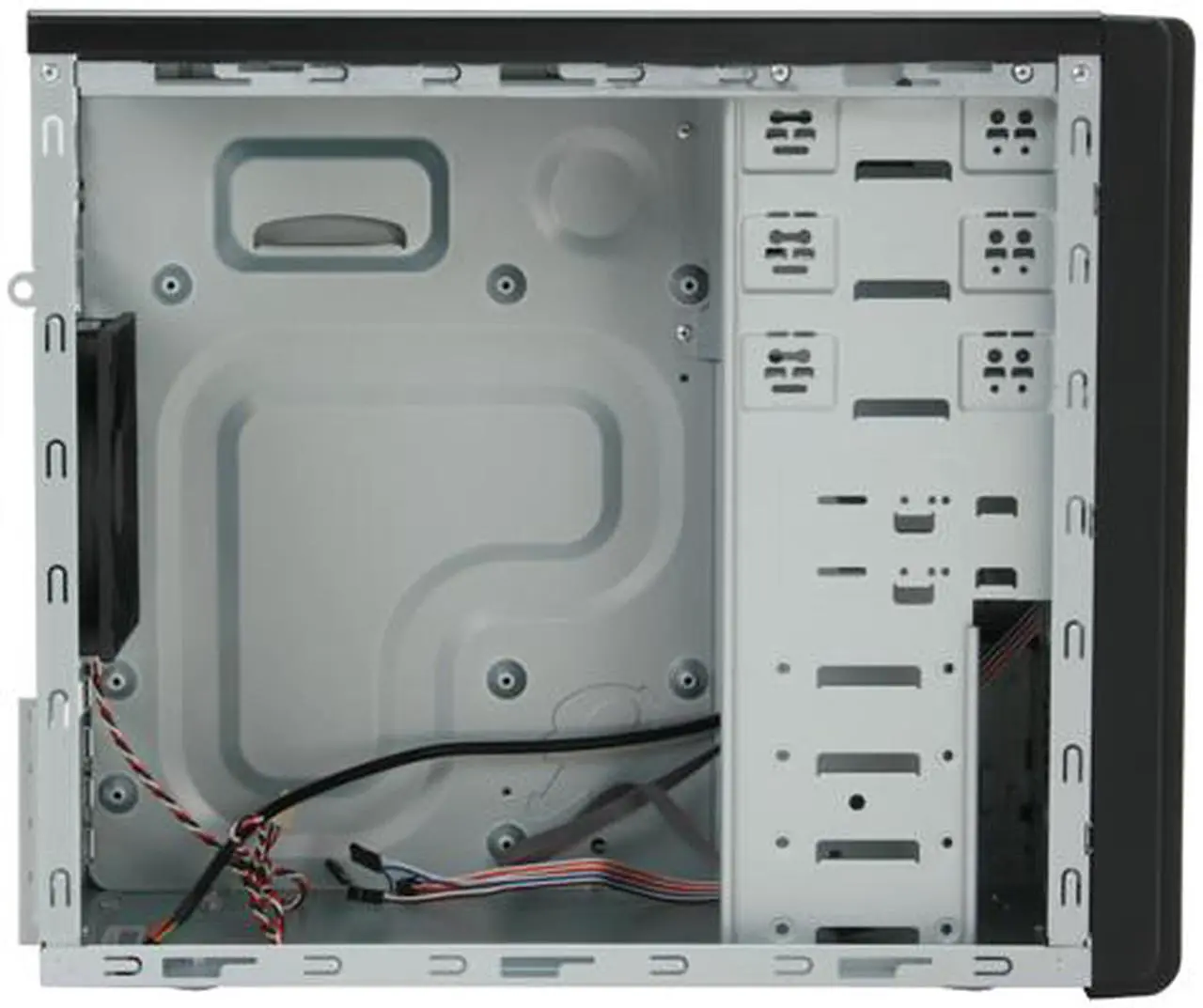 Alt view image 9 of 12 - Rosewill R101-P-BK 120mm Fan MicroATX Mid Tower Computer Case