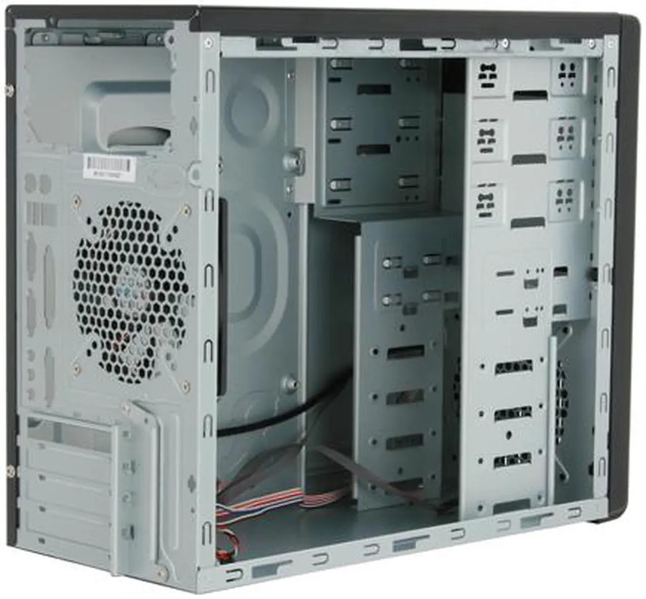 Alt view image 7 of 12 - Rosewill R101-P-BK 120mm Fan MicroATX Mid Tower Computer Case