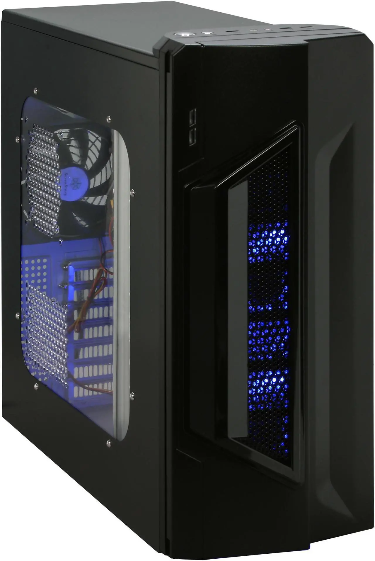 Main image of Rosewill Conqueror RPS-01-WB500P Triple 120mm Fans Steel ATX Mid tower Computer Case with 500W Power Supply